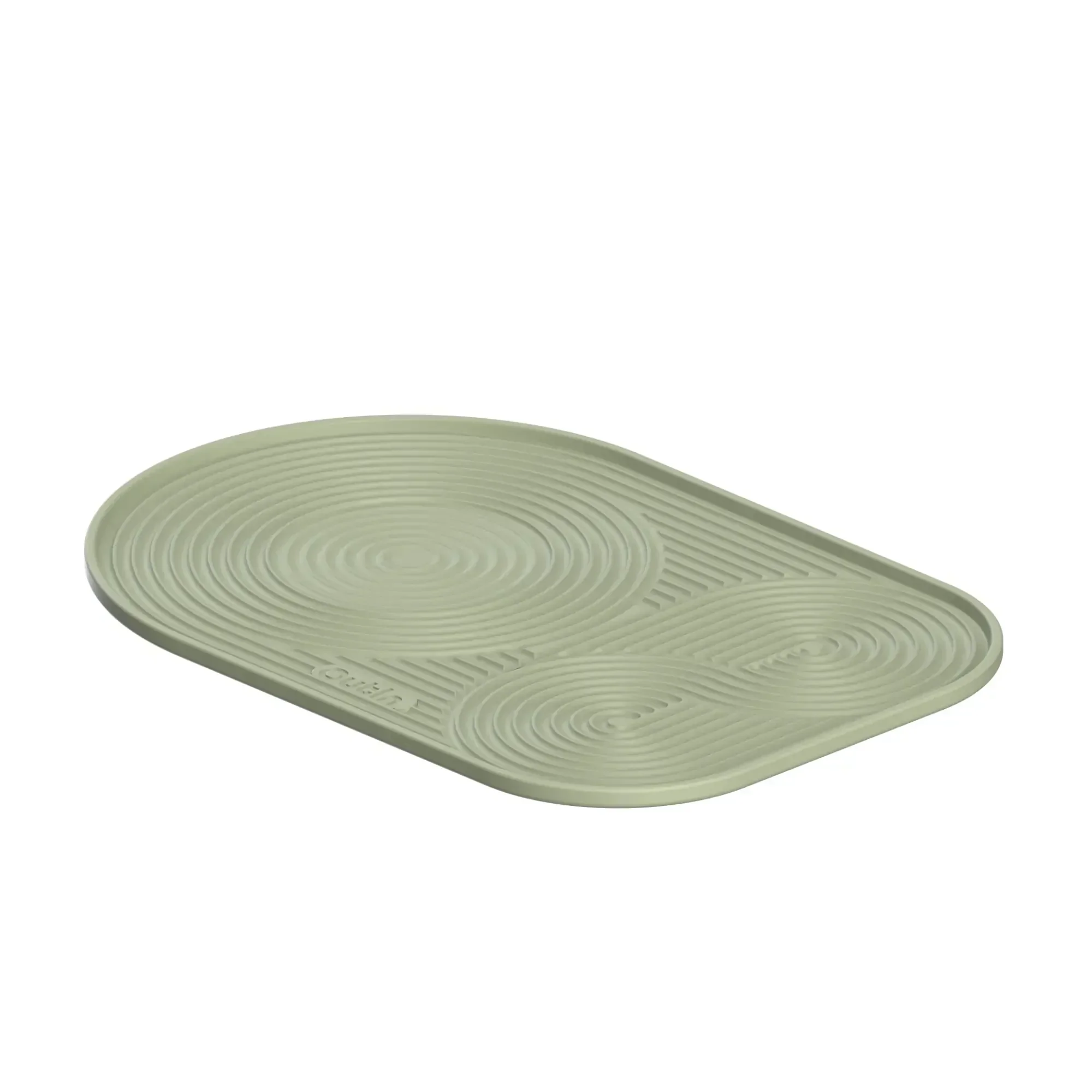 OutIn 9.8 x 6.7-Inch Foldable, Waterproof Silicone Coffee Mat For OutIn Products & Portable Coffee Makers in Green (OT-MAT-01) - Image 5