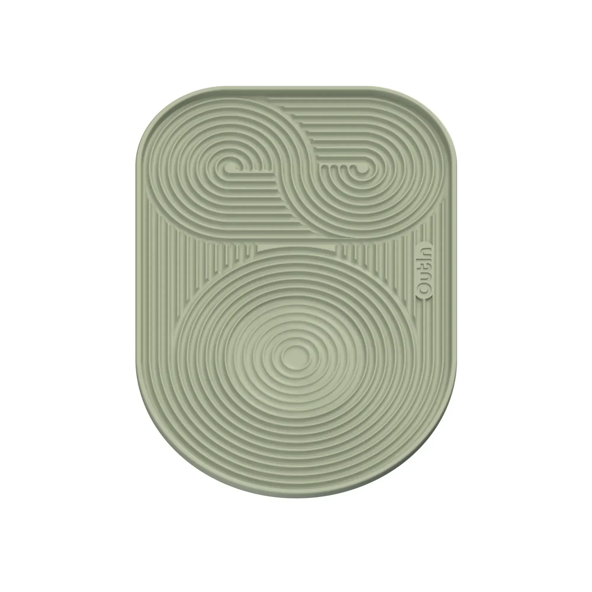 OutIn 9.8 x 6.7-Inch Foldable, Waterproof Silicone Coffee Mat For OutIn Products & Portable Coffee Makers in Green (OT-MAT-01) - Image 6