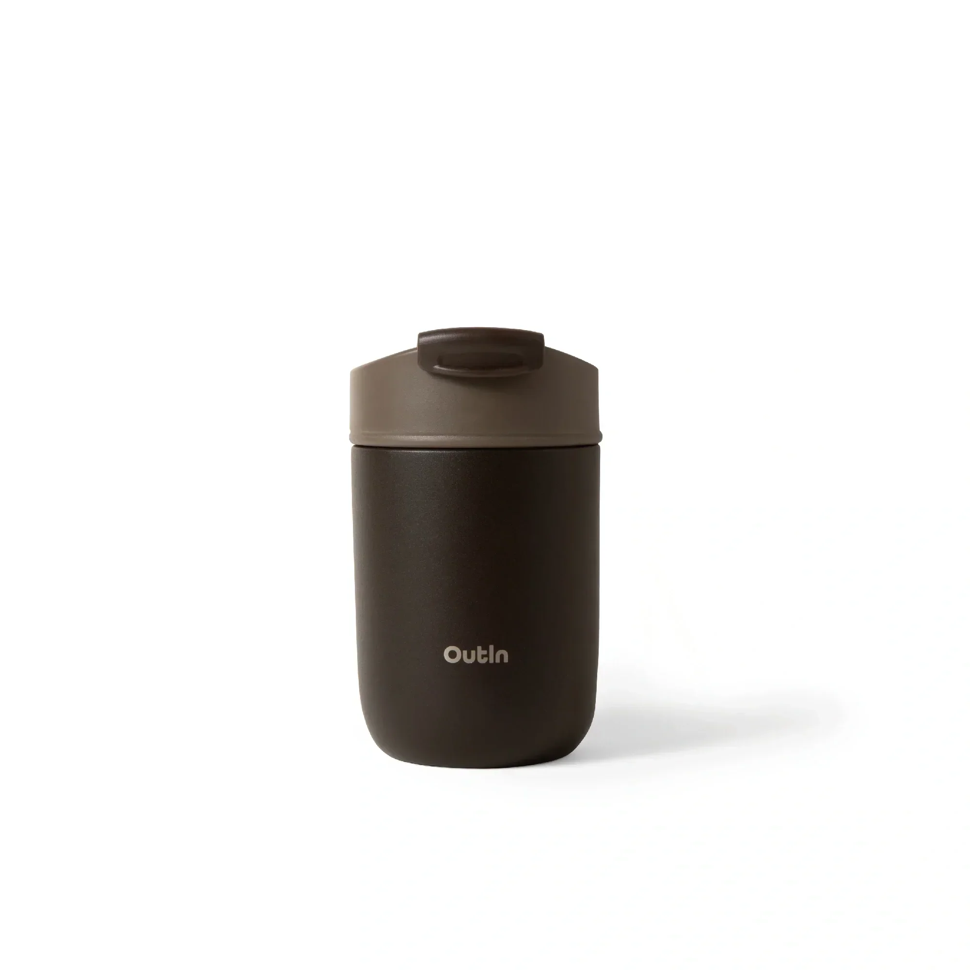 OutIn Travel Tumbler, Outdoor Insulated Coffee Tumbler with Leak-Proof Flip Lid, 12 oz Stainless Steel Mug for Hot & Cold Drinks - Image 3