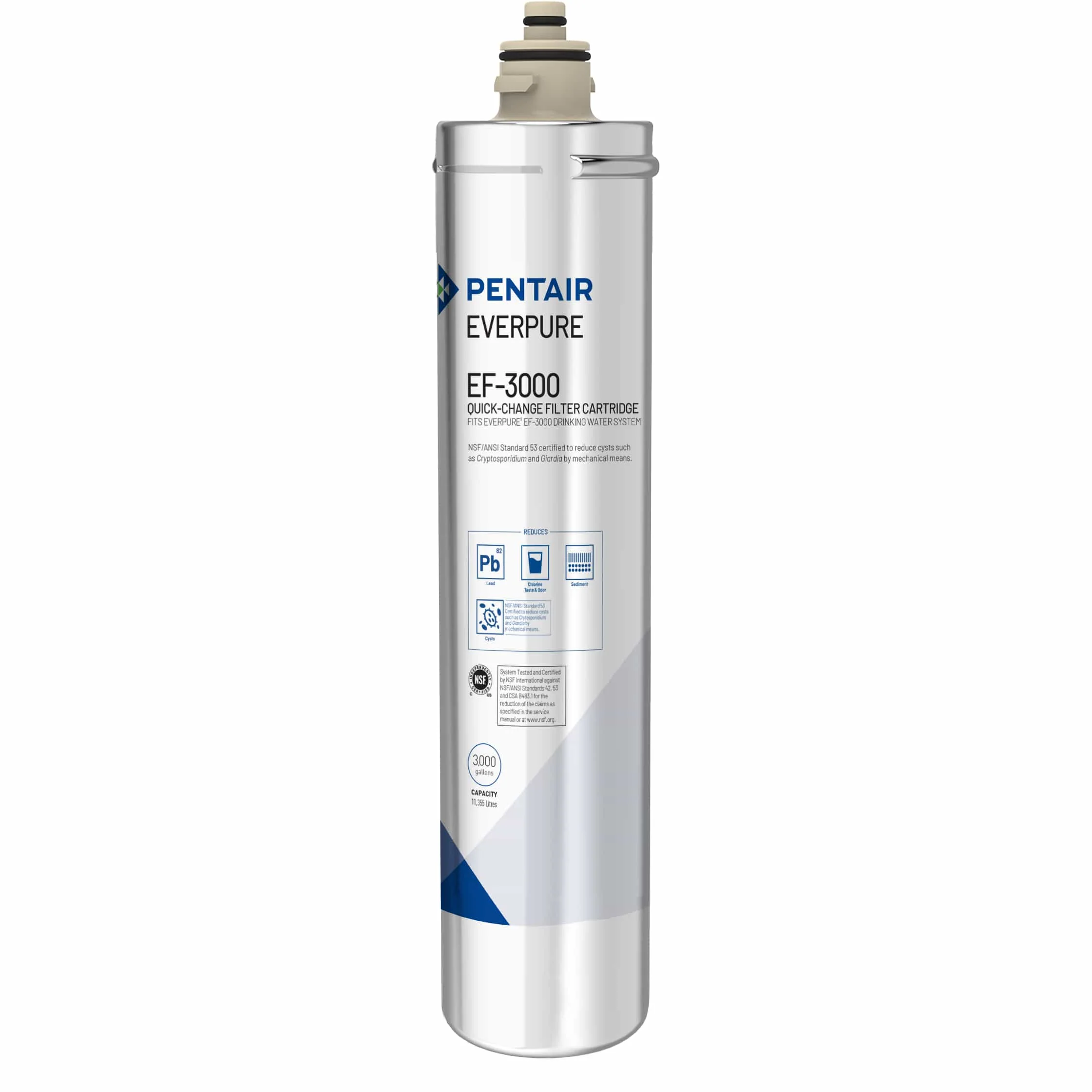 Pentair Everpure EF-3000 Quick-Change Filter Cartridge, 6Pk (EV985756) - Image 2