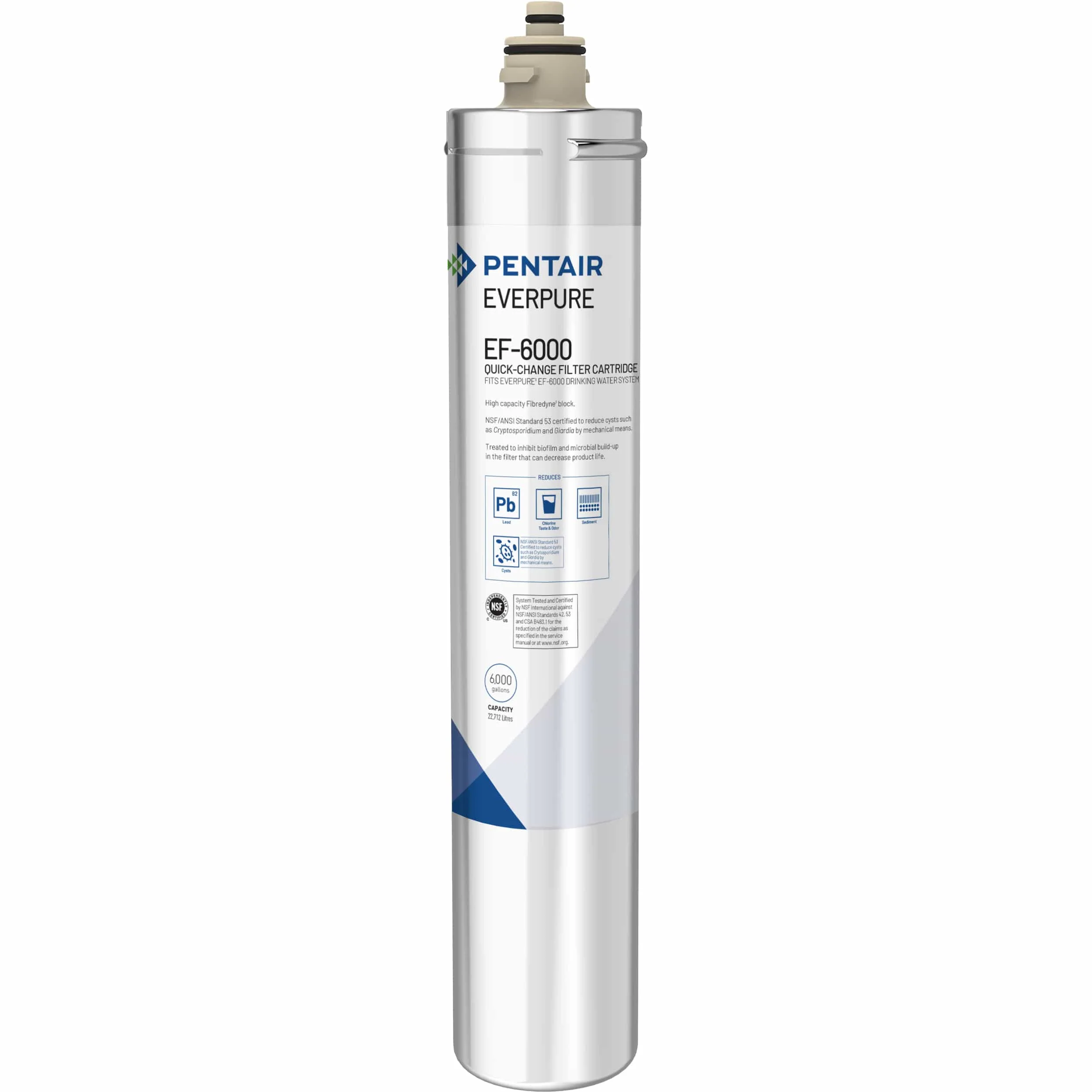 Pentair Everpure EF-6000 Quick-Change Filter Cartridge, 6Pk (EV985556) - Image 2