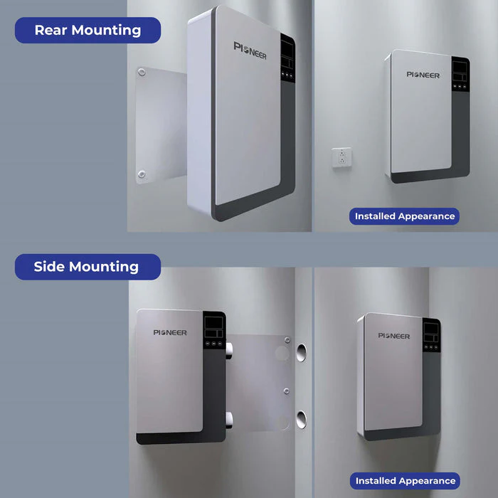 Pioneer ECOasis 150 Ductless Wall-Mounted Single-Room Wi-Fi Energy Recovery Ventilator (ERV150AHRPM25L) - Image 5