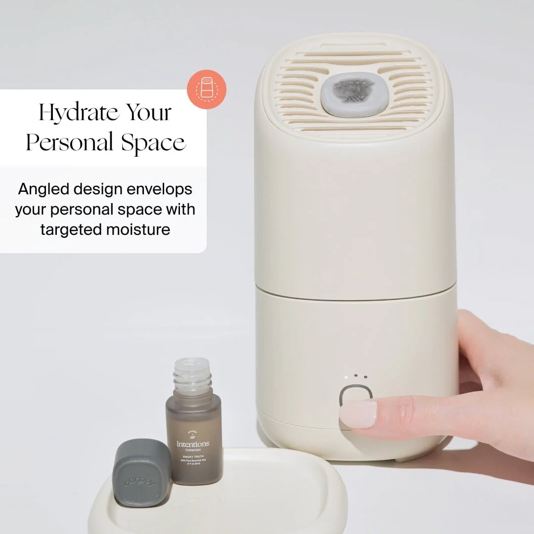 Canopy Portable Humidifier USB-Powered with Aroma Diffuser - Image 10
