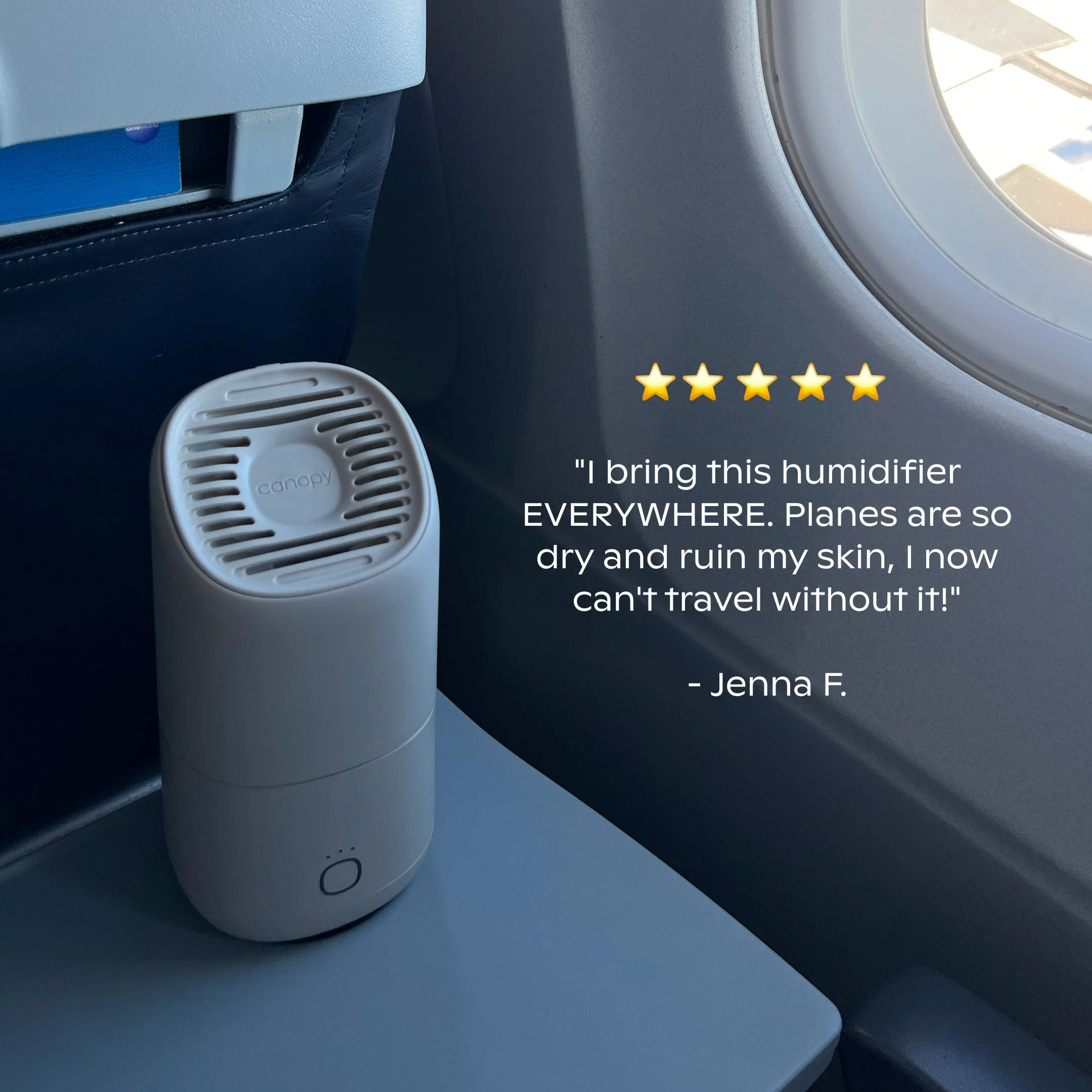 Canopy Portable Humidifier USB-Powered with Aroma Diffuser - Image 13