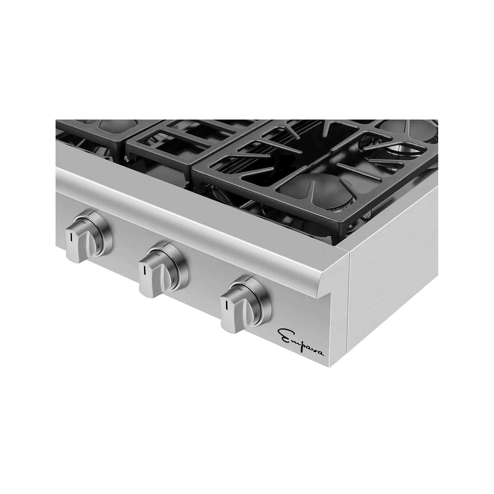 Empava 30-Inch Pro-Style Slide-In Natural Gas Cooktop (EMPV-30GC30) - Image 5