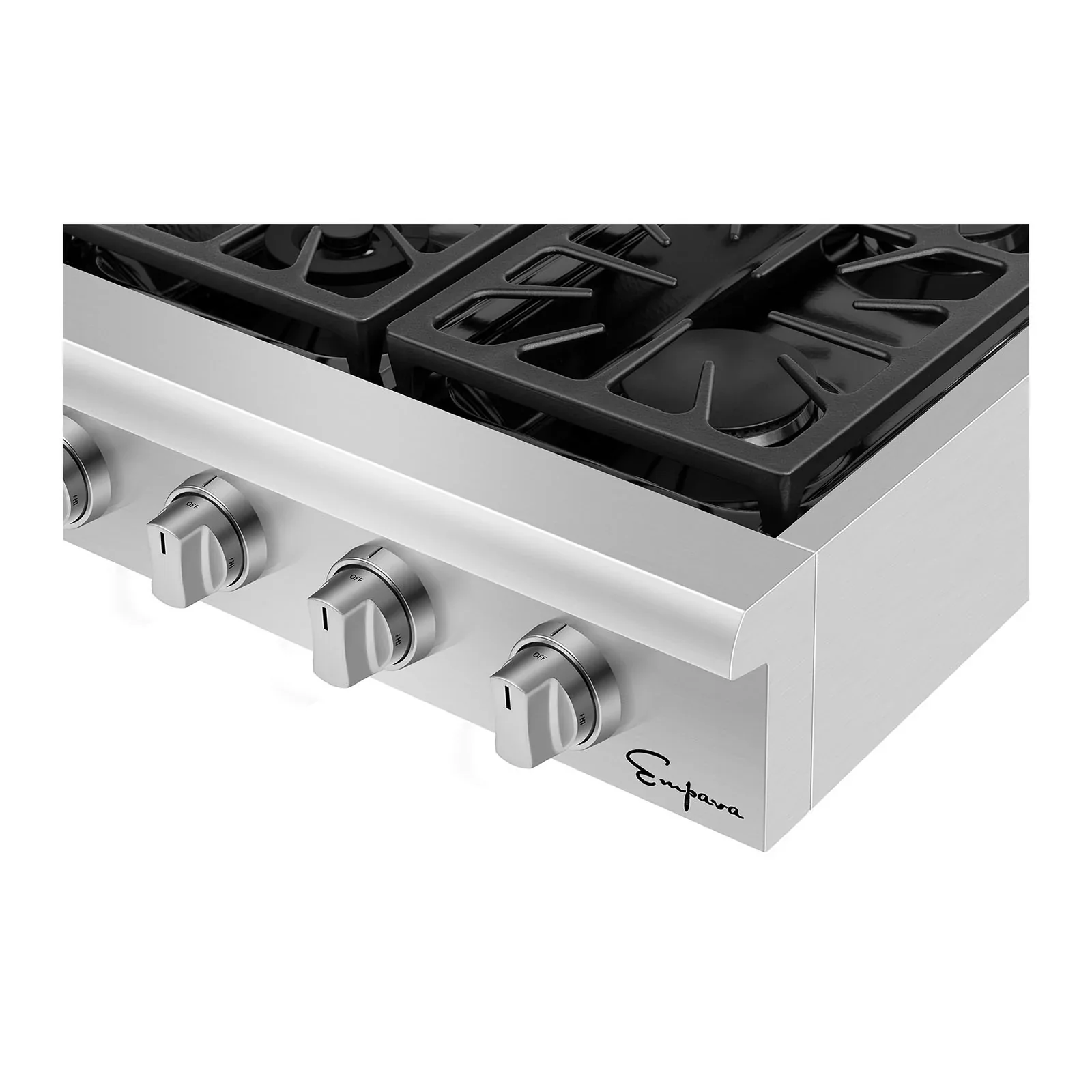 Empava 36-Inch Pro-Style Slide-In Natural Gas Cooktops (EMPV-36GC31) - Image 4