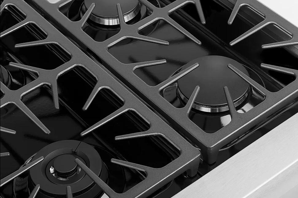 Empava 48-Inch Pro-Style Slide-In Natural Gas Cooktops in Stainless Steel (EMPV-48GC32) - Image 5