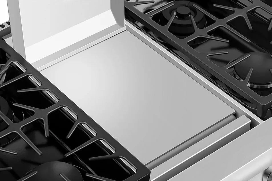 Empava 48-Inch Pro-Style Slide-In Natural Gas Cooktops in Stainless Steel (EMPV-48GC32) - Image 6