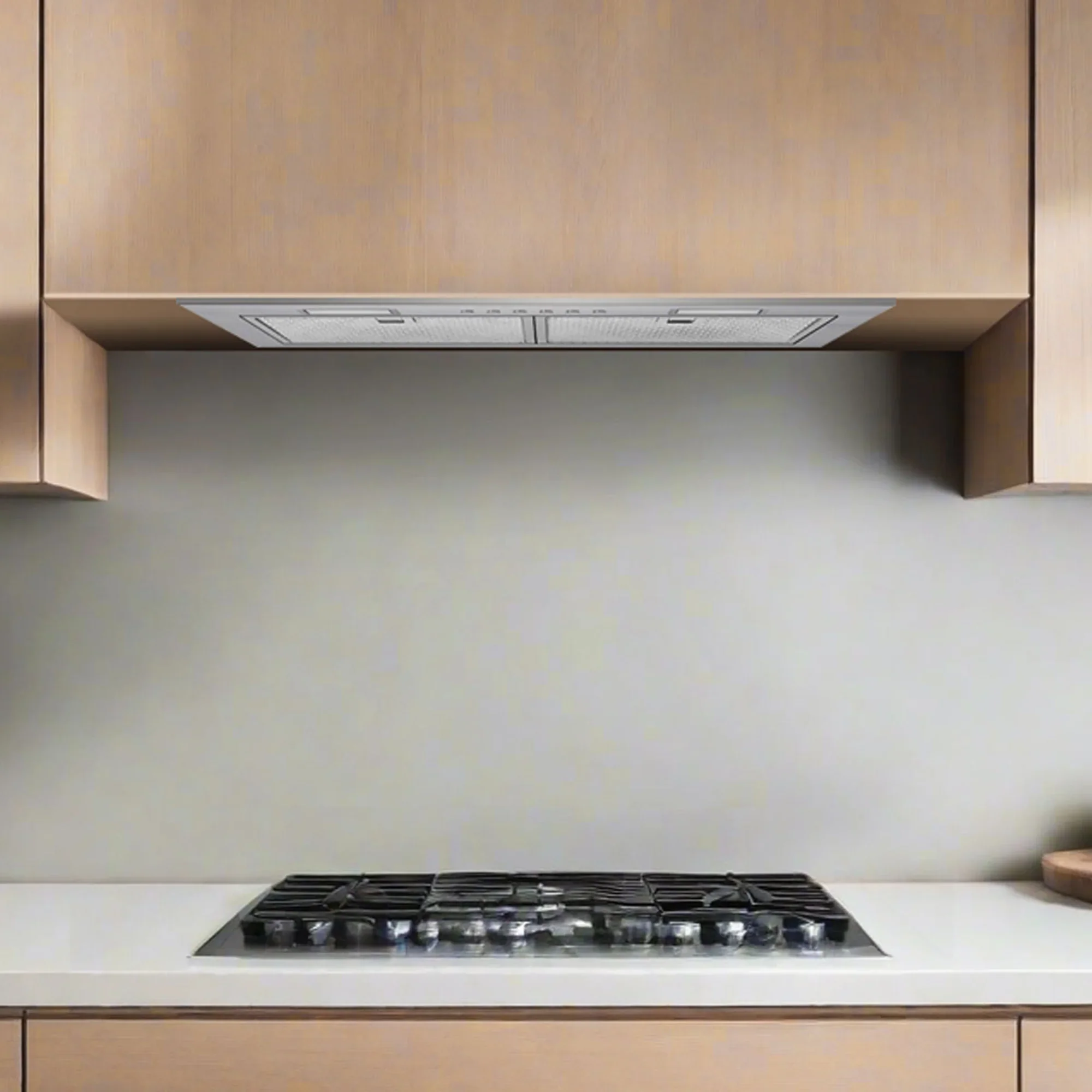 Victory 21-Inch 600 CFM Insert Range Hood with 4-Speed Push Button in Stainless Steel, Bright LED Lights, Auto-Shutoff Timer (Q6-21) - Image 2