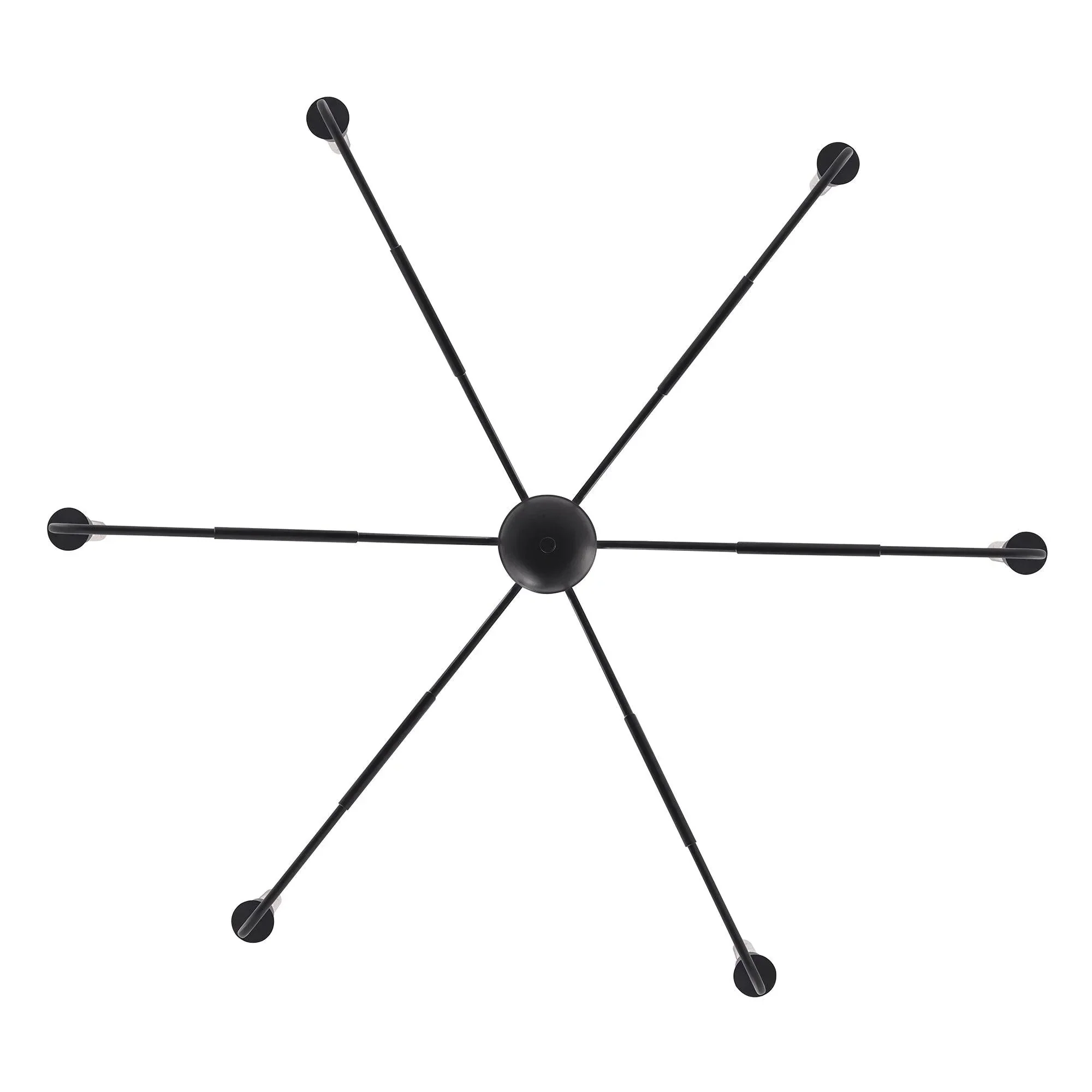 Parrot Uncle Radiant 6-Light Industrial Traditional Dimmable Chandelier - Image 7