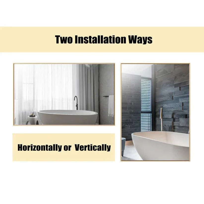 Parrot Uncle Reflections Sleek Modern Black Aluminum Framed Wall Mirror - Image 30