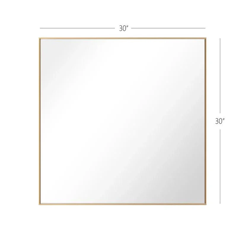 Parrot Uncle Reflections Sleek Modern Black Aluminum Framed Wall Mirror - Image 48