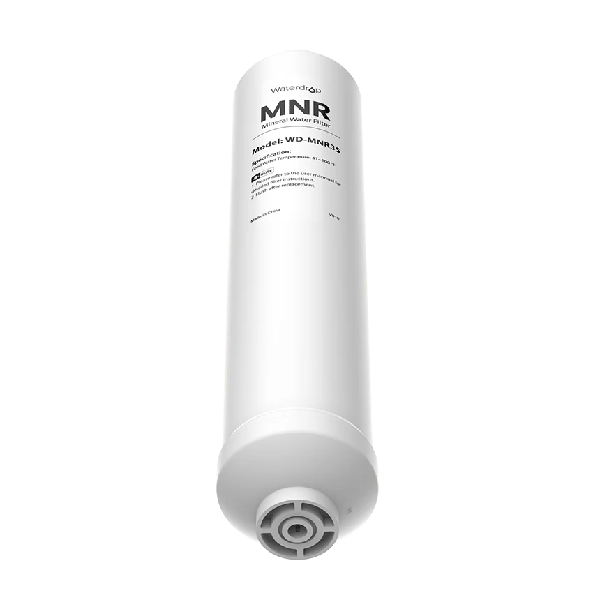 Waterdrop Remineralization Filter 1/4" Quick Connect Mineral Filter for Reverse Osmosis System with WD-ALK16, Alkaline Water Filter 9.5 pH Mineralization (WD-MNR35) - Image 10