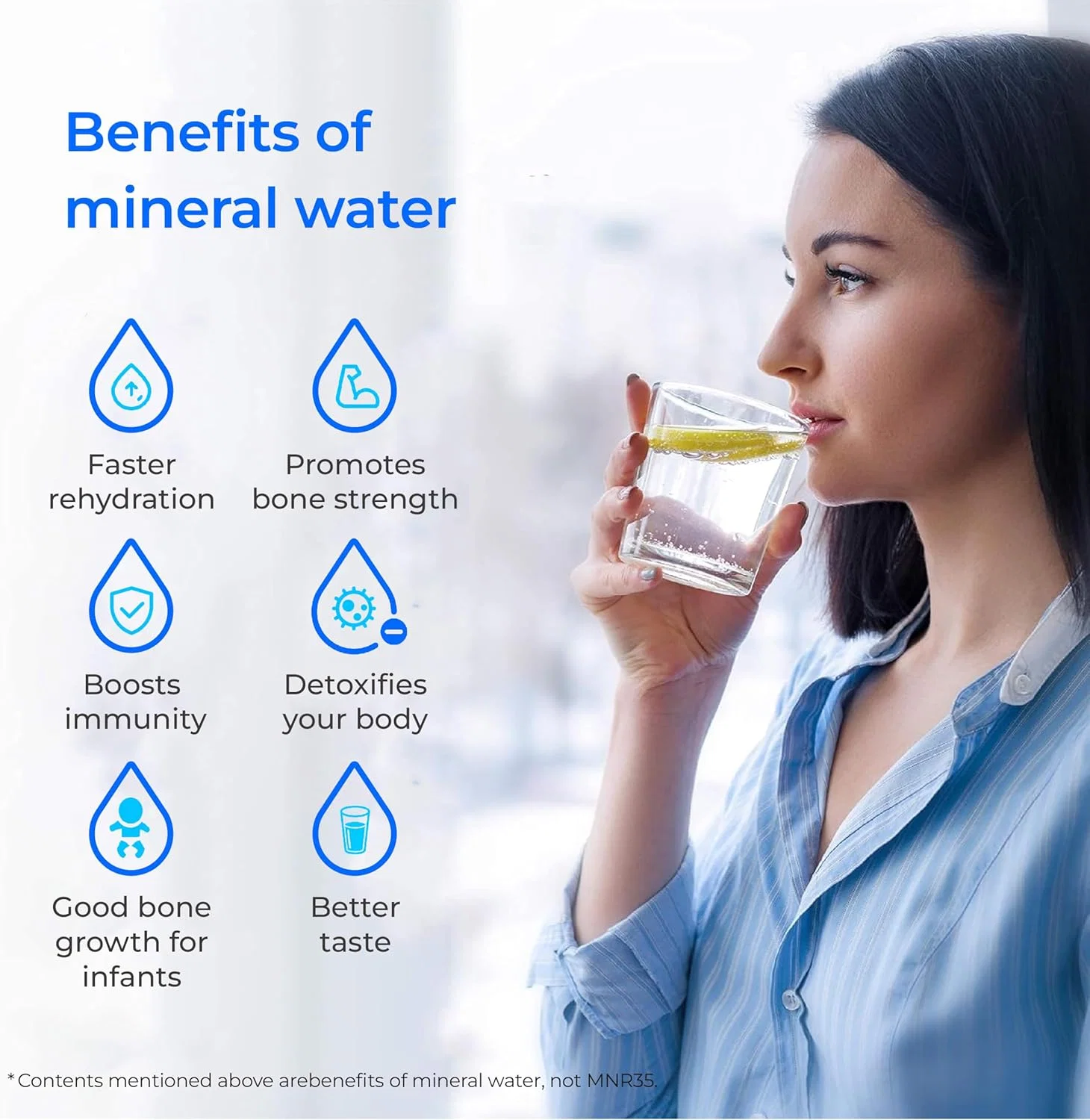 Waterdrop Remineralization Filter 1/4" Quick Connect Mineral Filter for Reverse Osmosis System with WD-ALK16, Alkaline Water Filter 9.5 pH Mineralization (WD-MNR35) - Image 5
