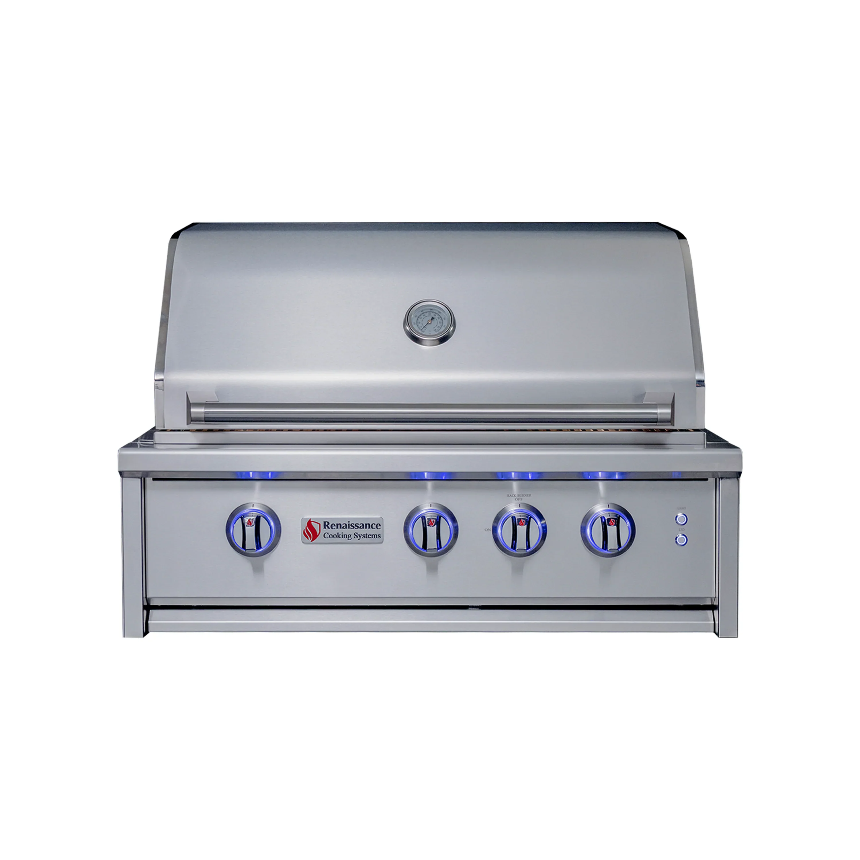 Renaissance Cutlass Elite 30-Inch Propane Gas Grill w/ Rear Burner & Color Changing LEDs (CEG30 LP) - Image 4