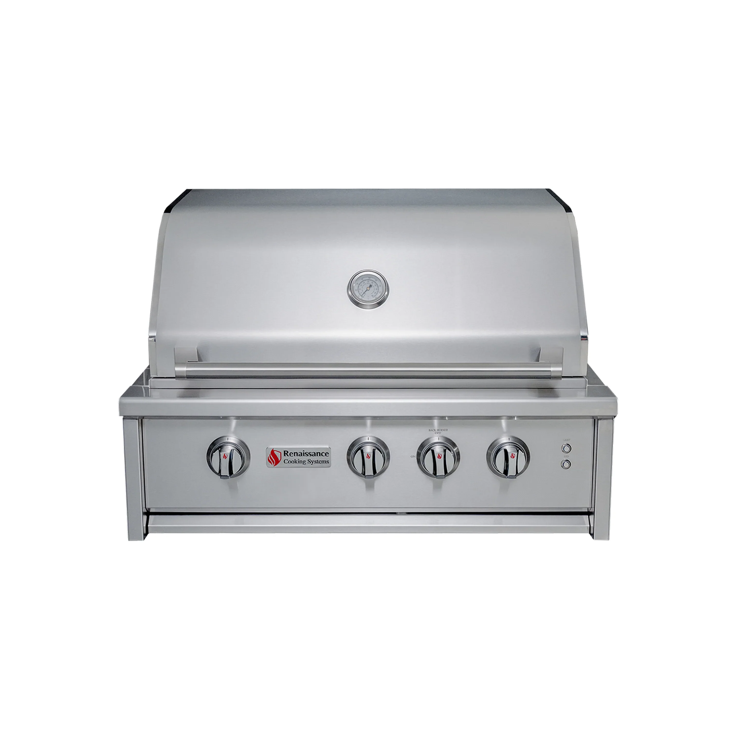 Renaissance Cutlass Elite 30-Inch Natural Gas Grill in Stainless Steel w/ Rear Burner & Color Changing LEDs (CEG30) - Image 2