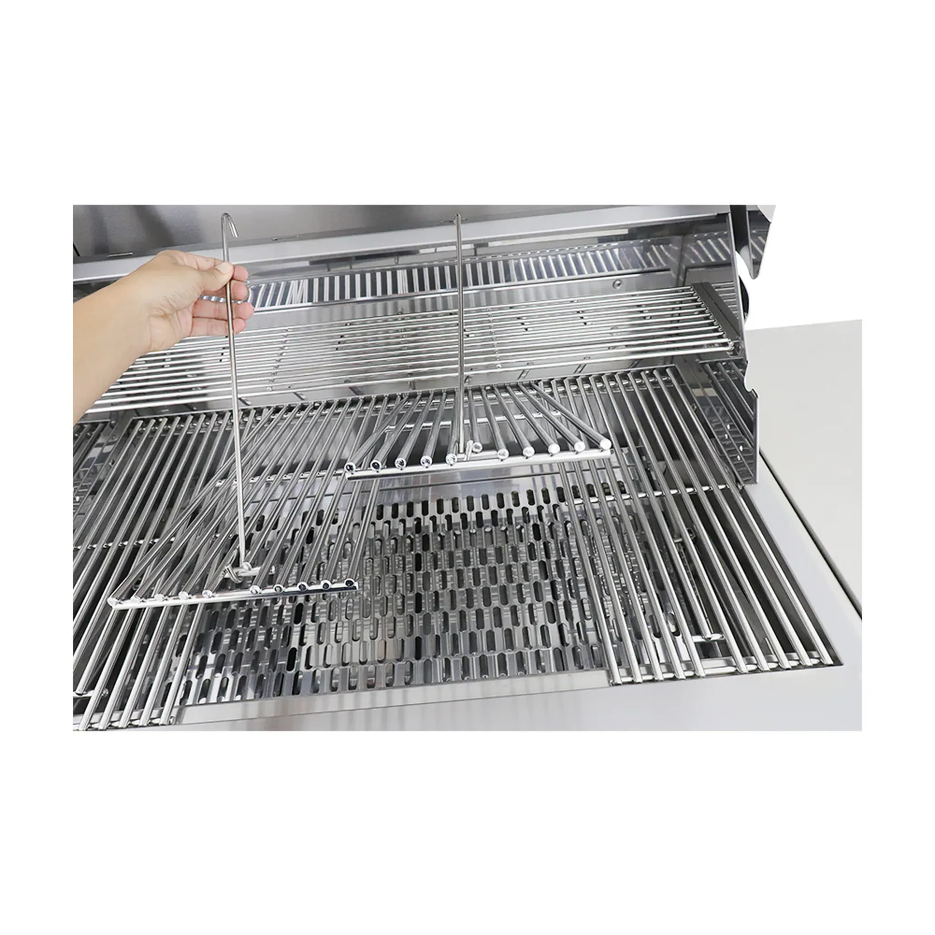 Renaissance Premier 32-Inch Charcoal Grill w/ Cart (RJCC32A CK) - Image 11
