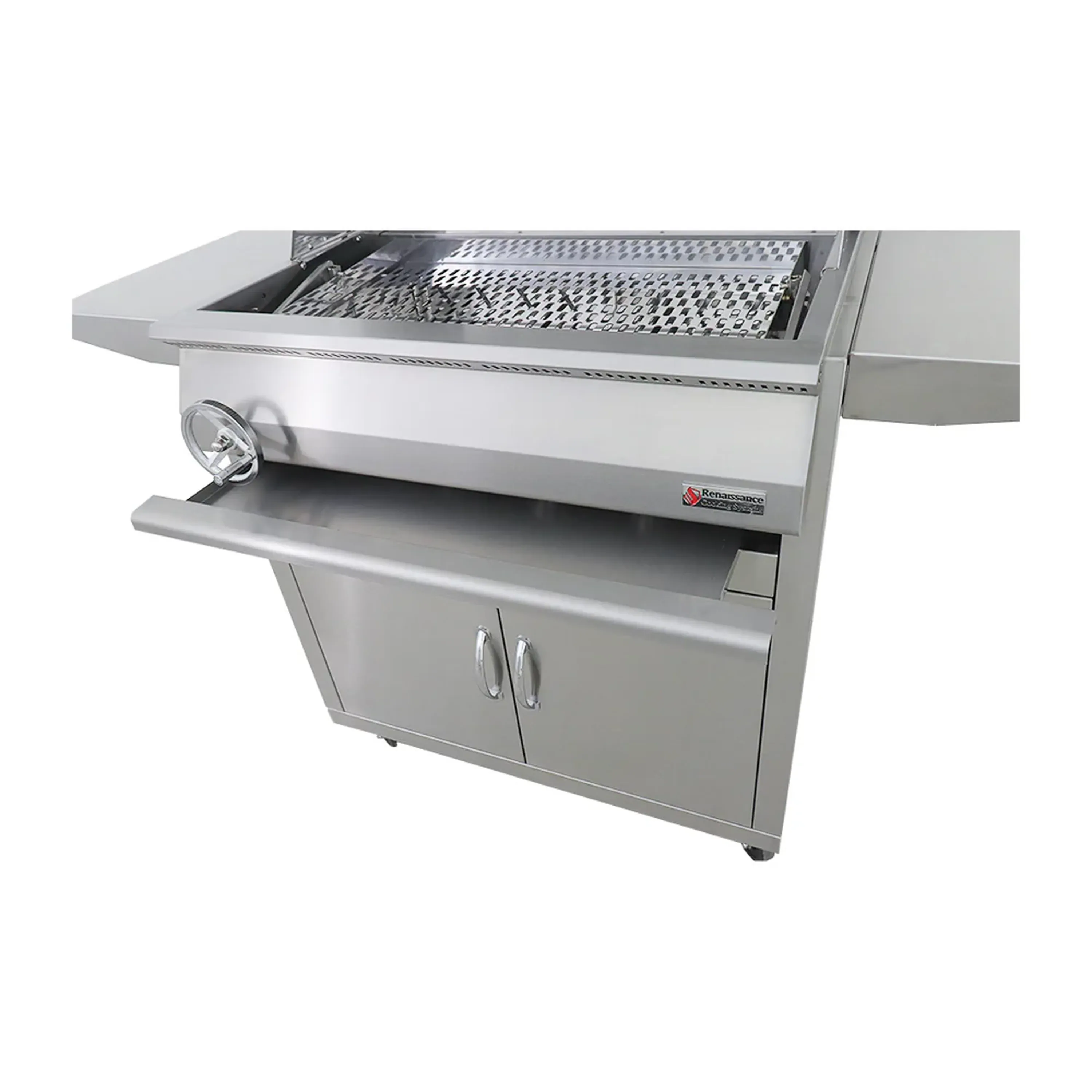 Renaissance Premier 32-Inch Charcoal Grill w/ Cart (RJCC32A CK) - Image 19