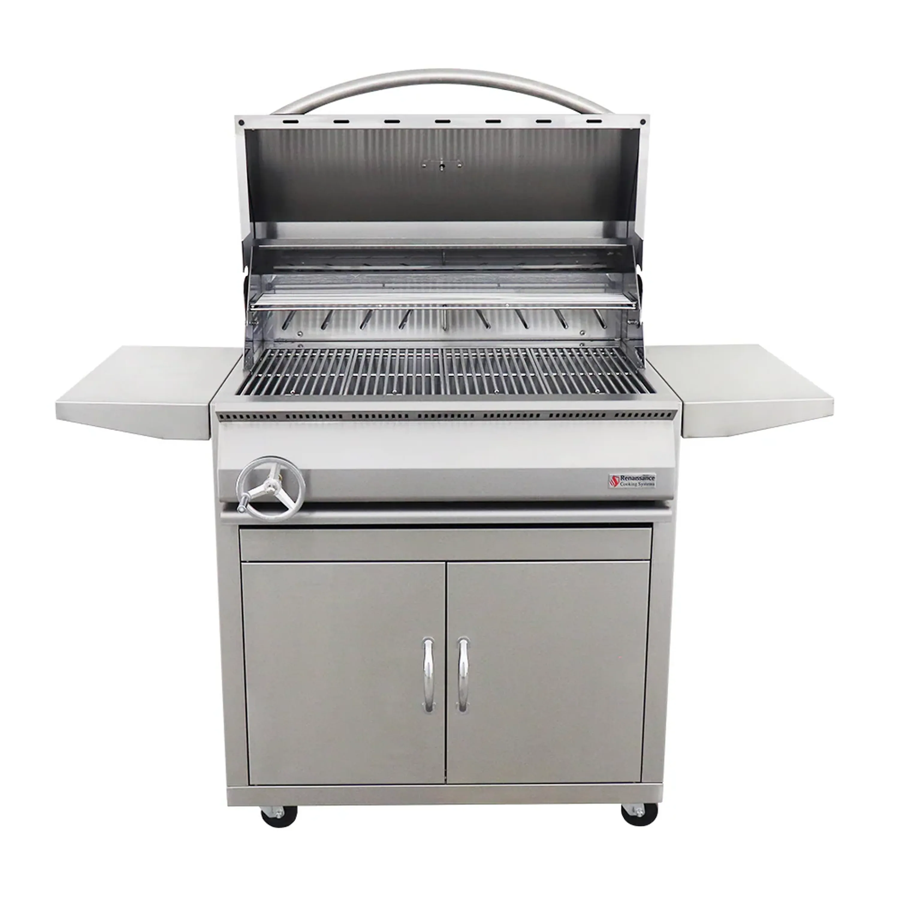 Renaissance Premier 32-Inch Charcoal Grill w/ Cart (RJCC32A CK) - Image 4