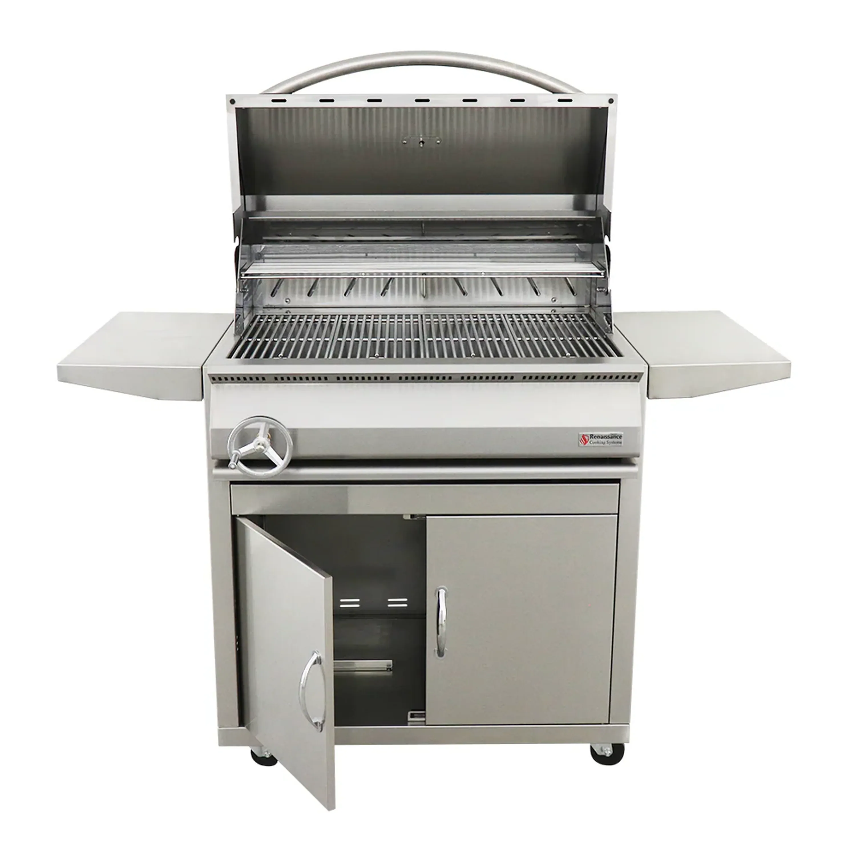 Renaissance Premier 32-Inch Charcoal Grill w/ Cart (RJCC32A CK) - Image 5