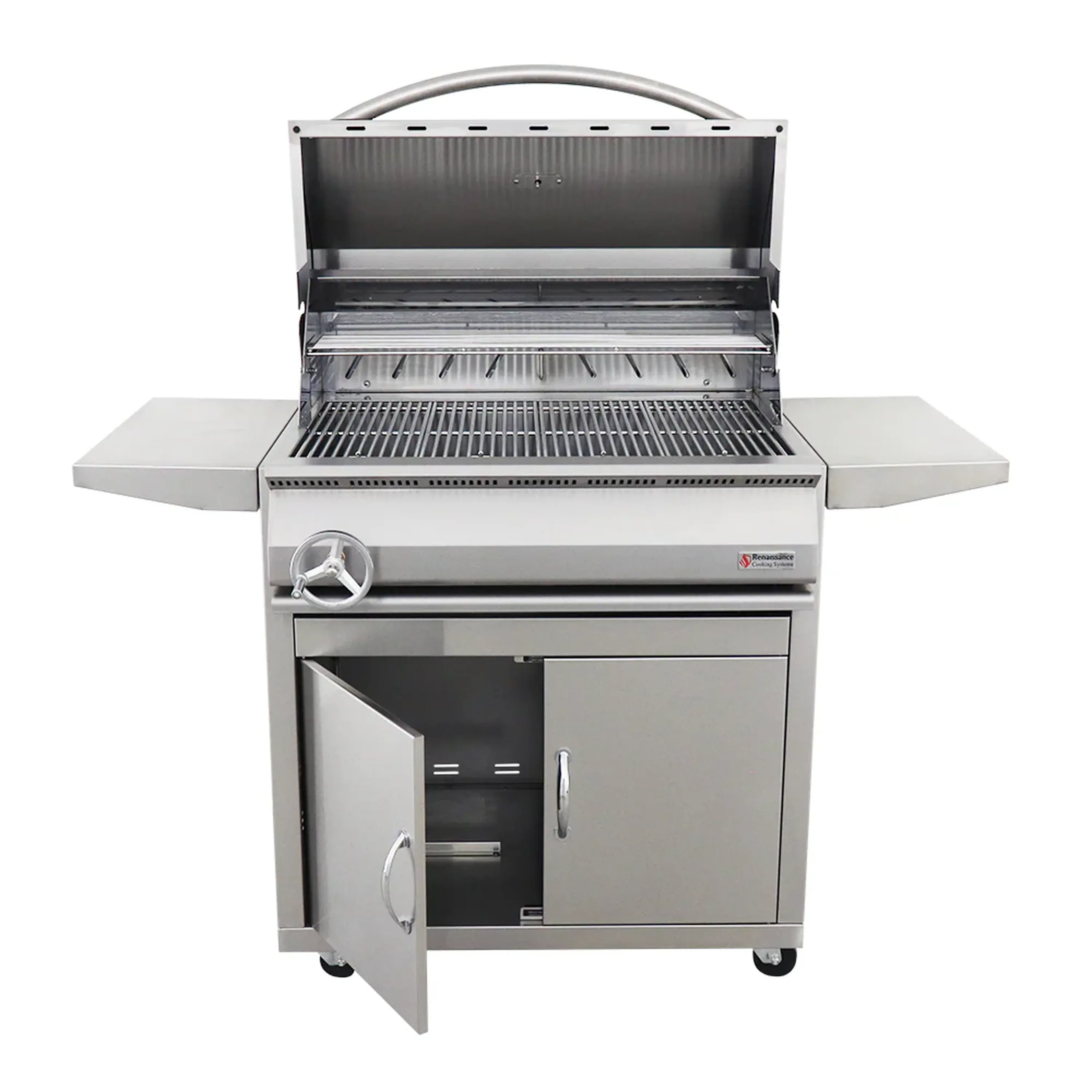 Renaissance Premier 32-Inch Charcoal Grill w/ Cart (RJCC32A CK) - Image 6
