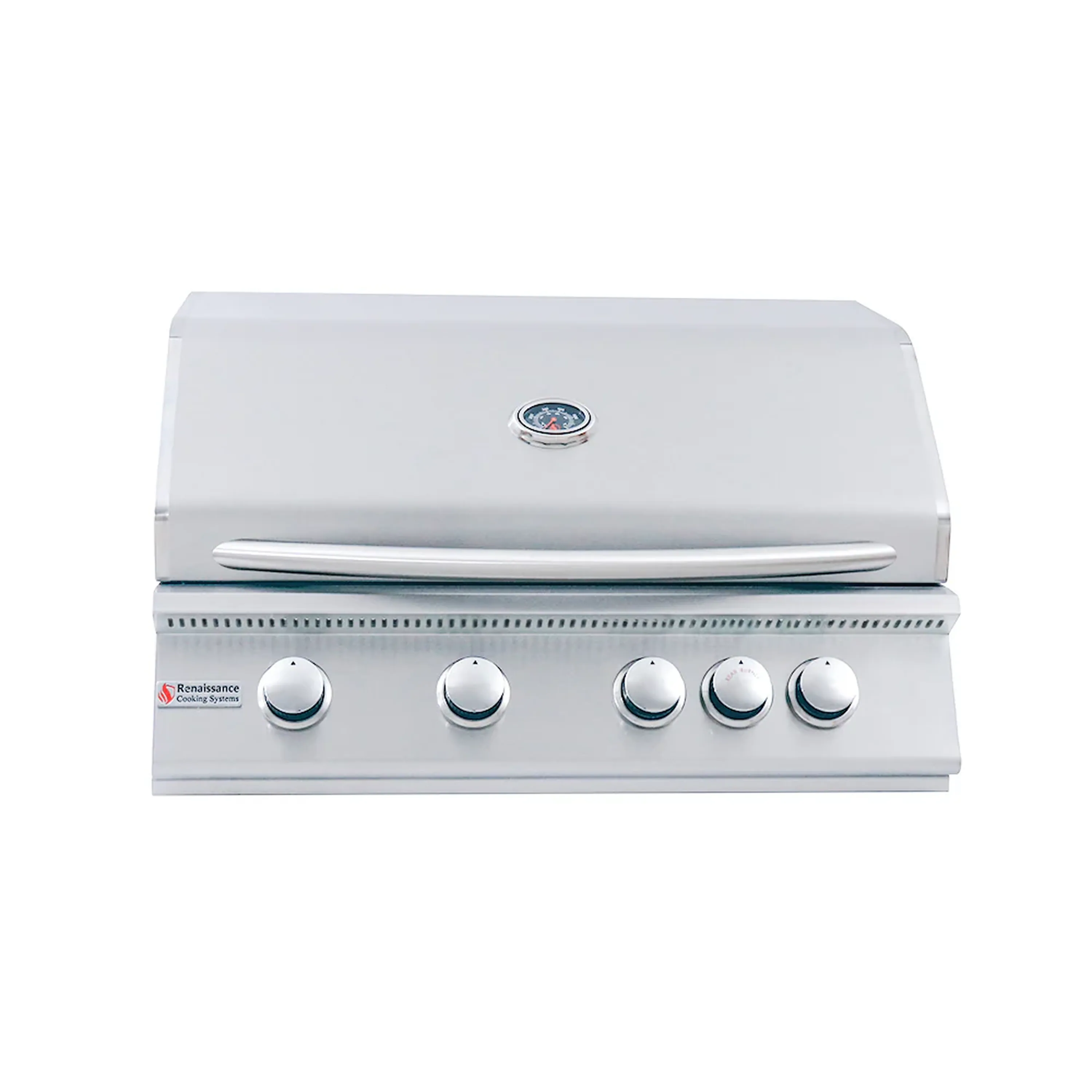 Renaissance Premier 32-Inch Natural Gas Grill w/ Rear Burner, Cart & Gas Connection (RJC32A CK) - Image 3