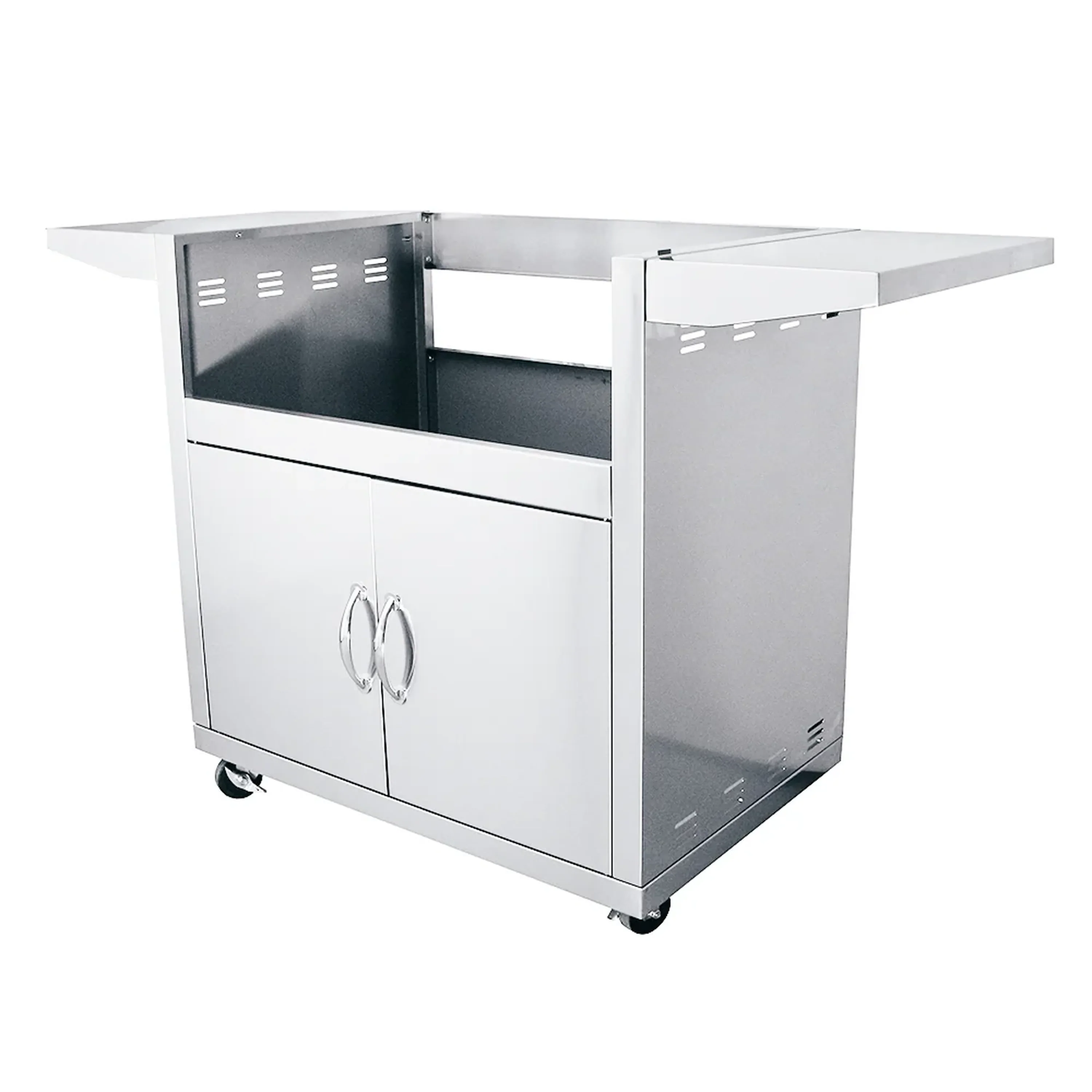Renaissance Premier 32-Inch Natural Gas Grill w/ Rear Burner, Cart & Gas Connection (RJC32A CK) - Image 8