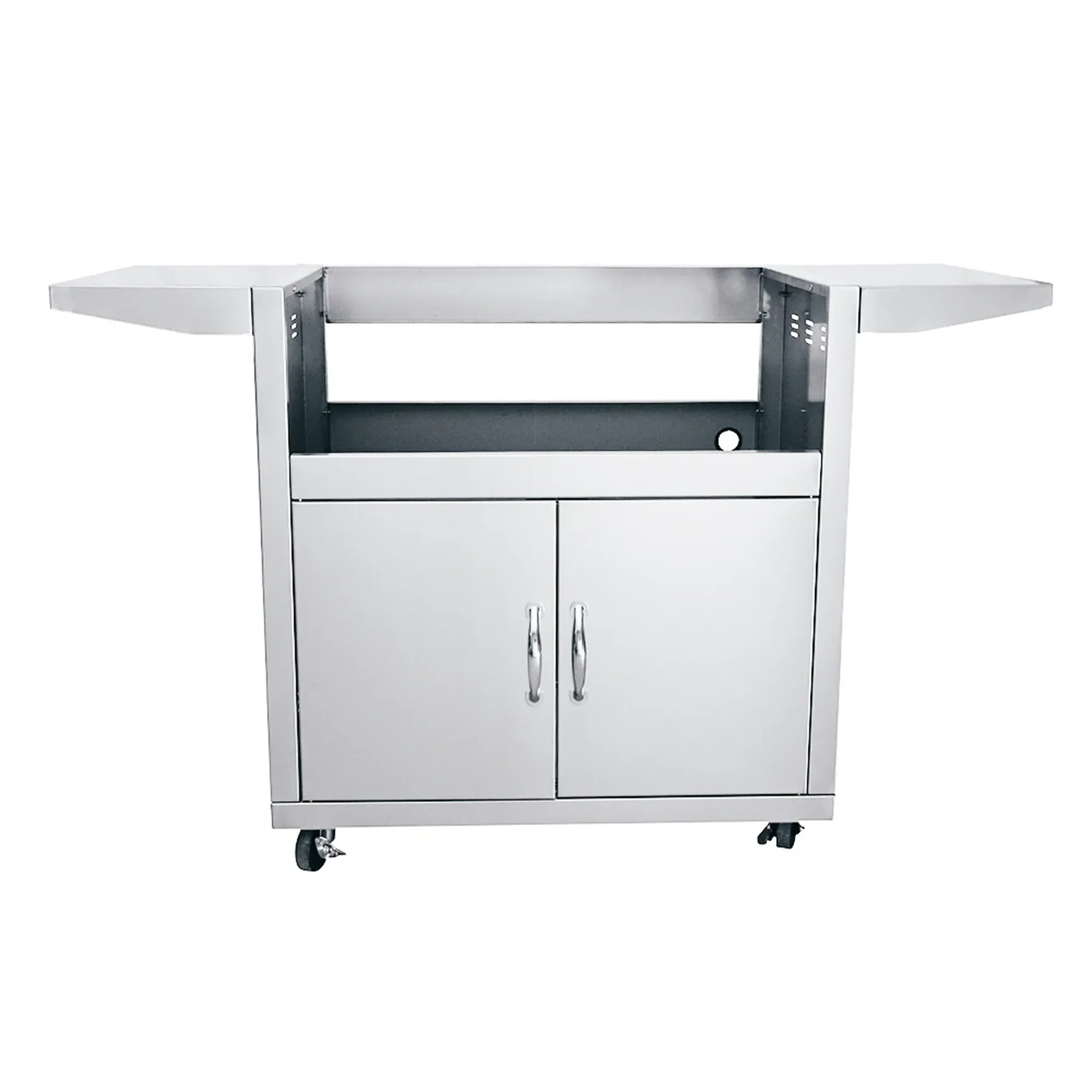 Renaissance Premier 32-Inch Natural Gas Grill w/ Rear Burner, Cart & Gas Connection (RJC32A CK) - Image 9