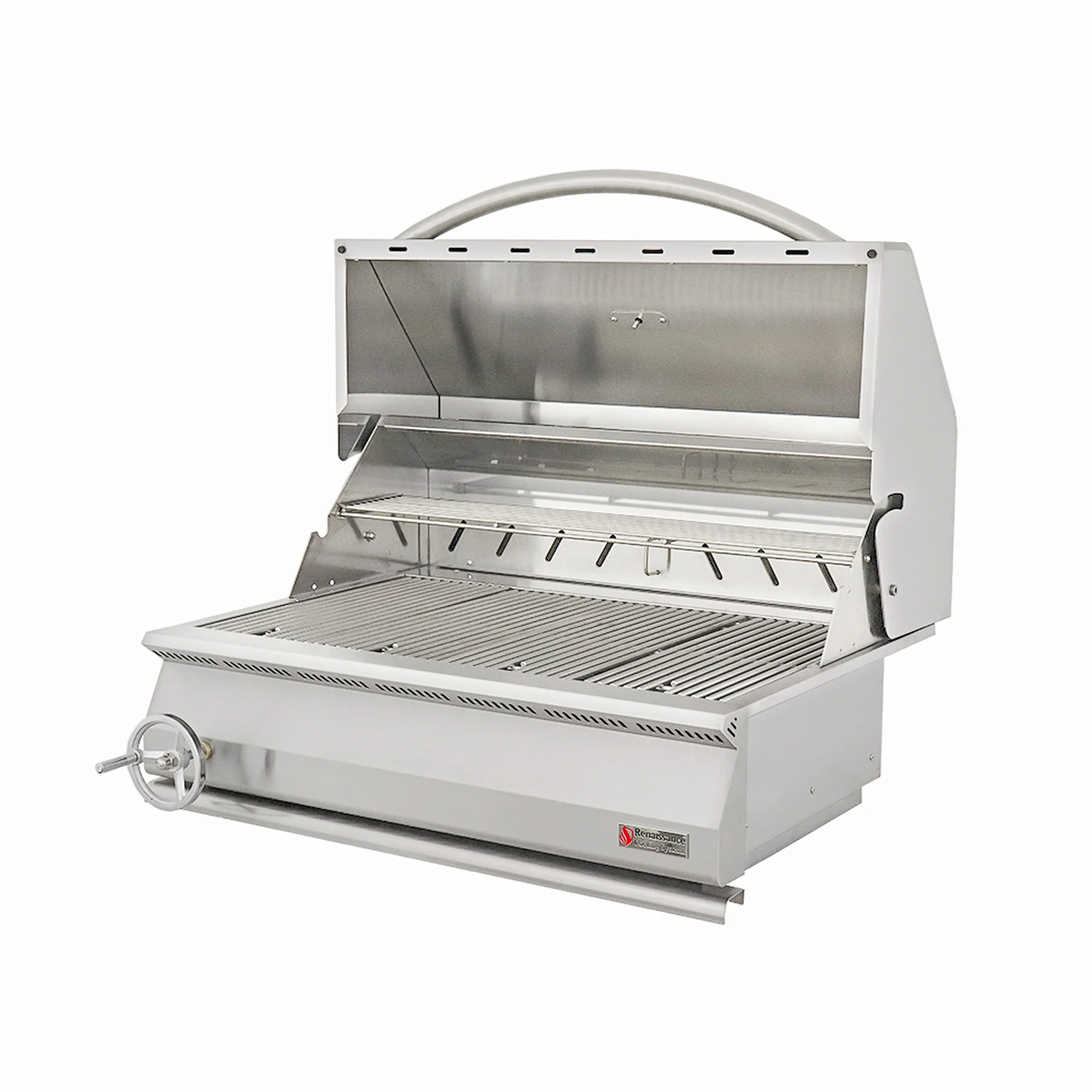 Renaissance 32-Inch Charcoal Grill in Stainless Steel (RJCC32A) - Image 8