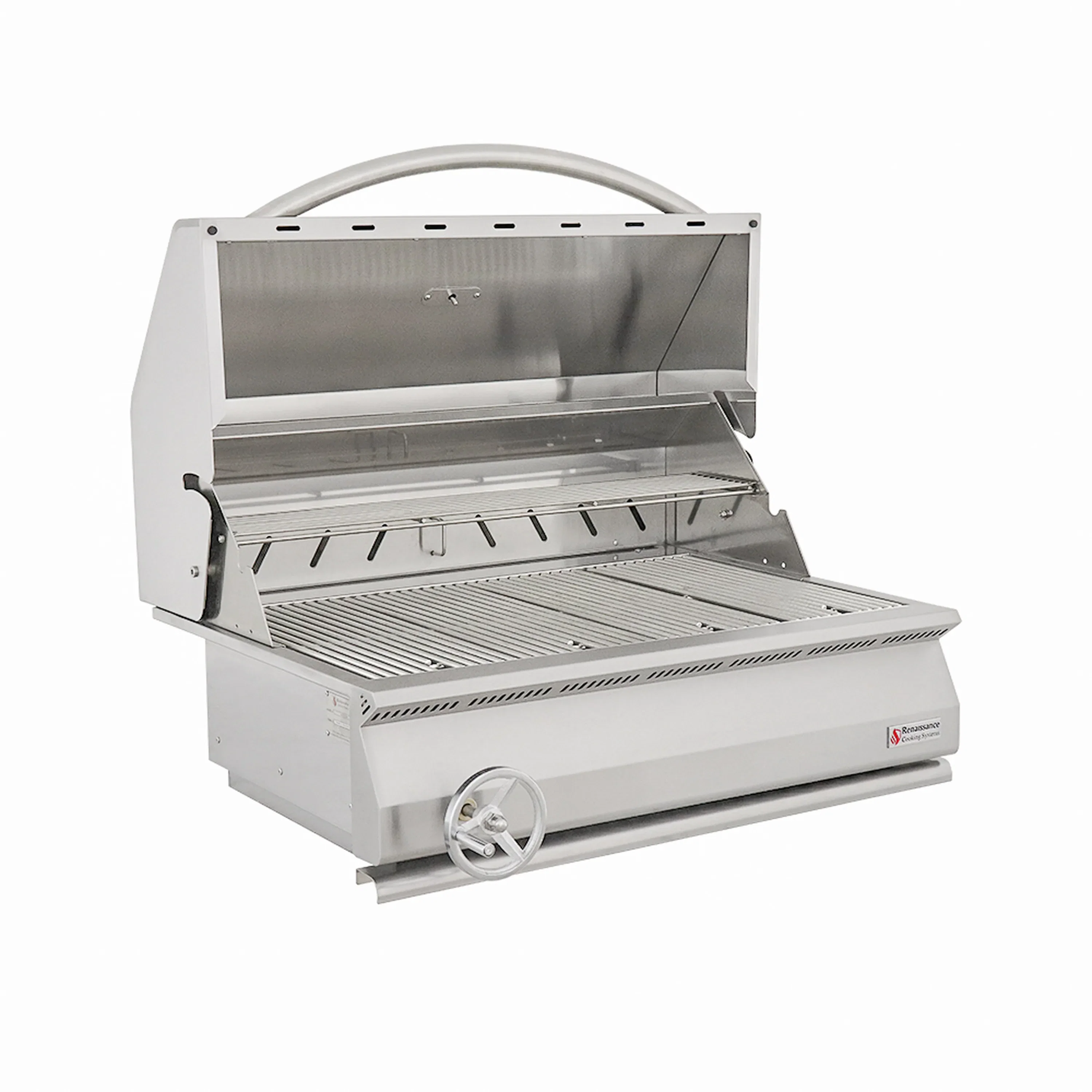 Renaissance 32-Inch Charcoal Grill in Stainless Steel (RJCC32A) - Image 9