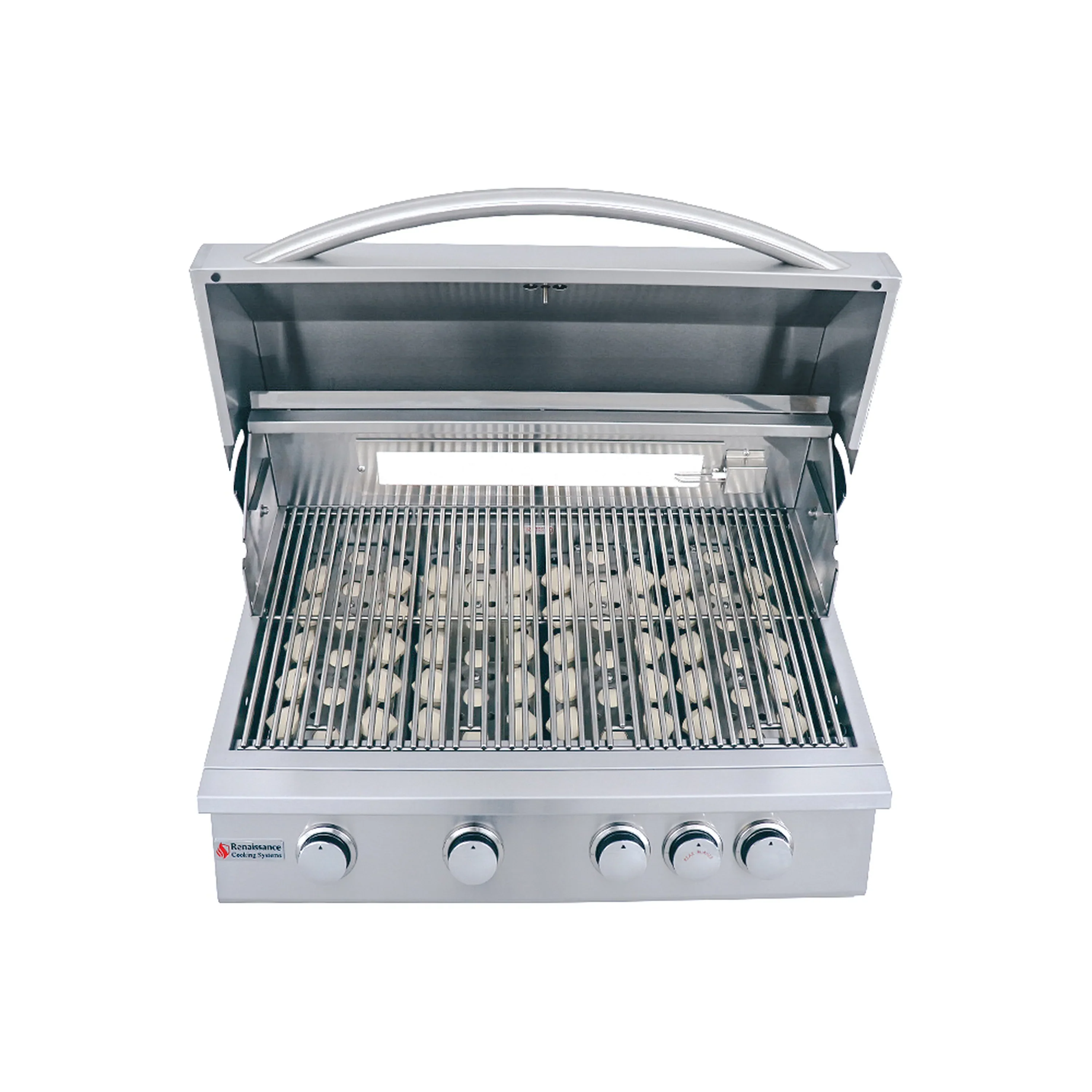 Renaissance Premier 32-Inch Propane Gas Grill w/ Rear Burner (RJC32A LP) - Image 3