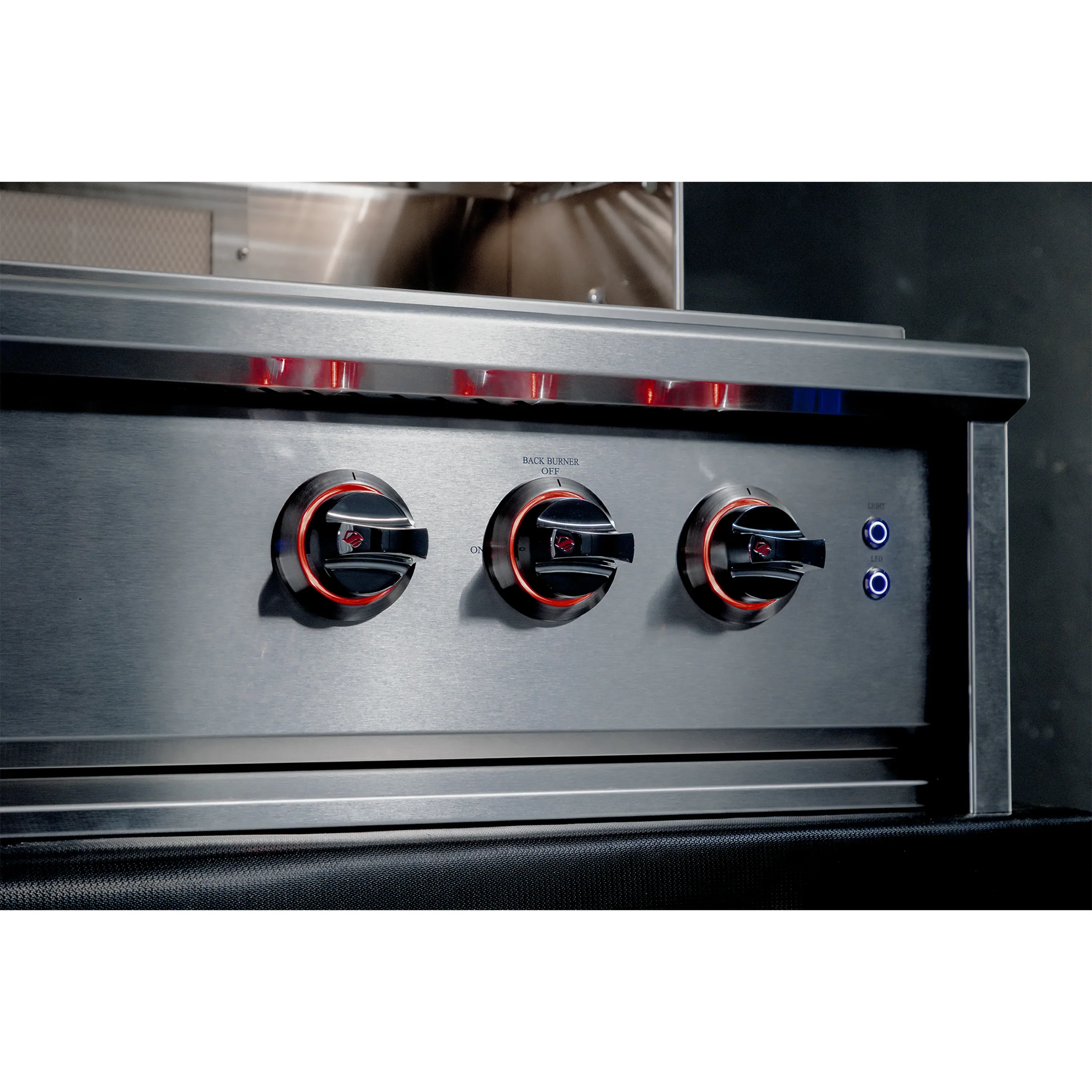 Renaissance Cutlass Elite 38-Inch Natural Gas Grill in Stainless Steel w/ Rear Burner & Color Changing LEDs (CEG38) - Image 4