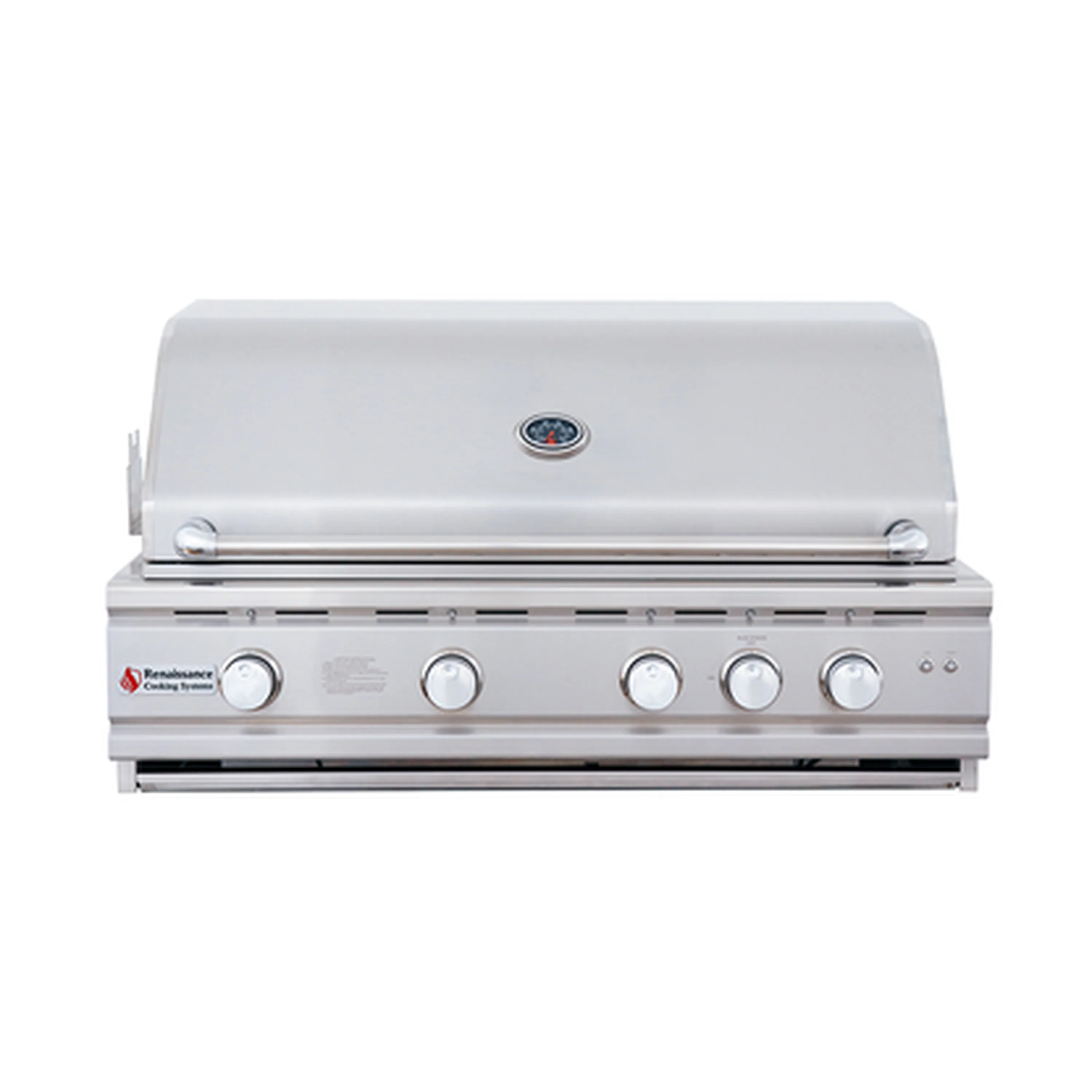 Renaissance Cutlass Pro 38-Inch Natural Gas Grill w/ Rear Burner, Briquette Trays & Blue LED Lights (RON38B) - Image 2
