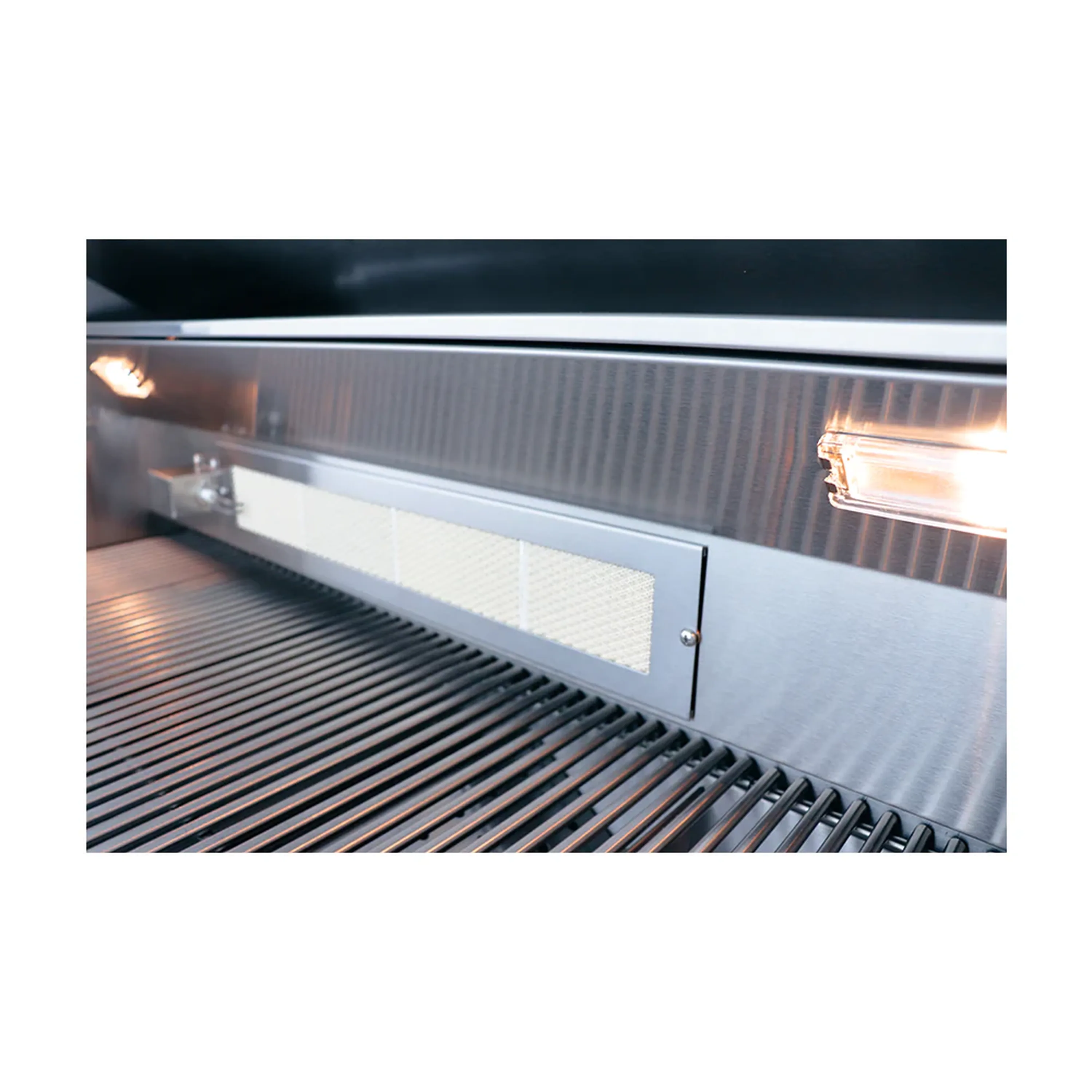Renaissance Cutlass Pro 38-Inch Natural Gas Grill w/ Rear Burner, Briquette Trays & Blue LED Lights (RON38B CK) - Image 14