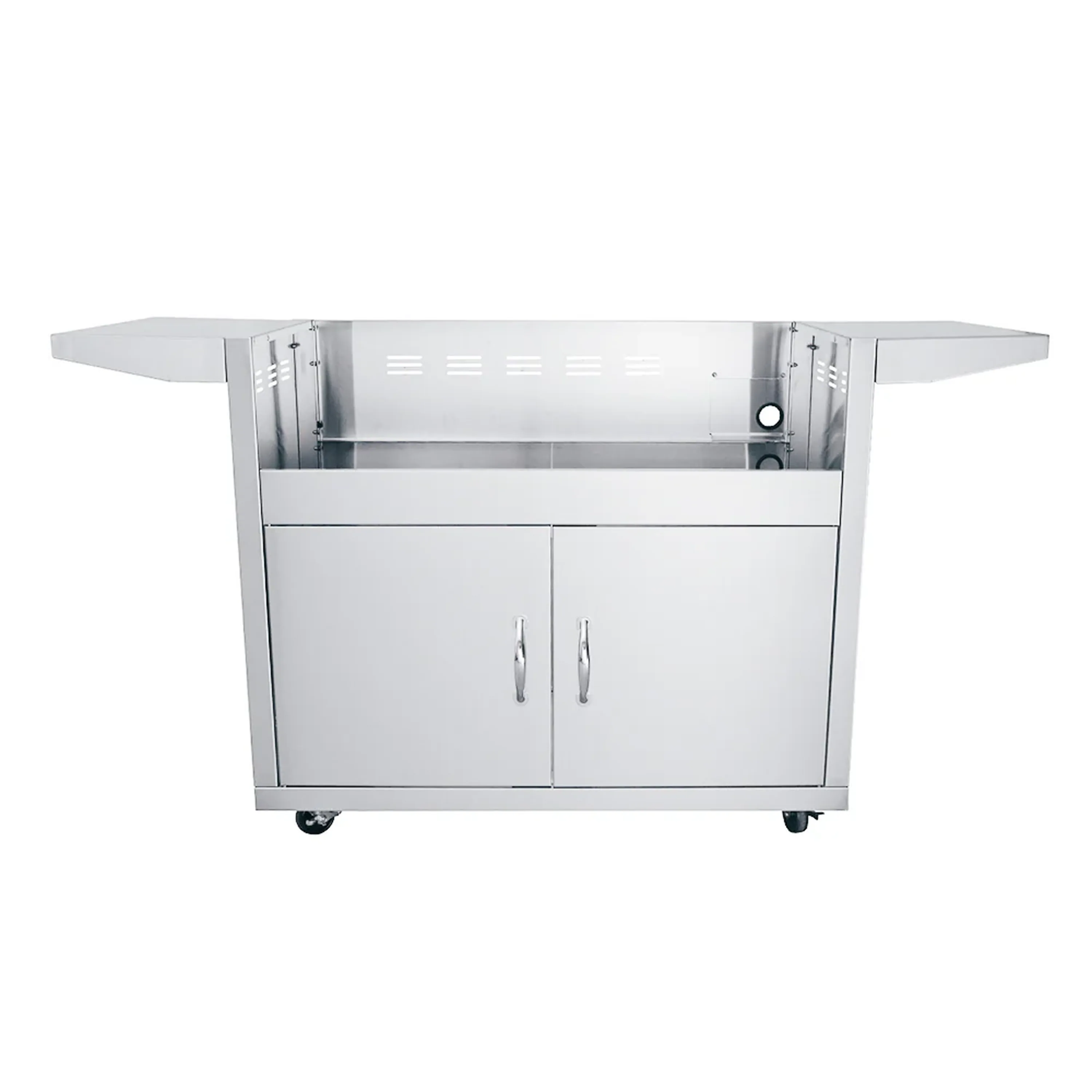 Renaissance Premier 40-Inch Propane Gas Grill w/ Rear Burner w/ Cart & Gas Connection (RJC40A LP CK) - Image 14