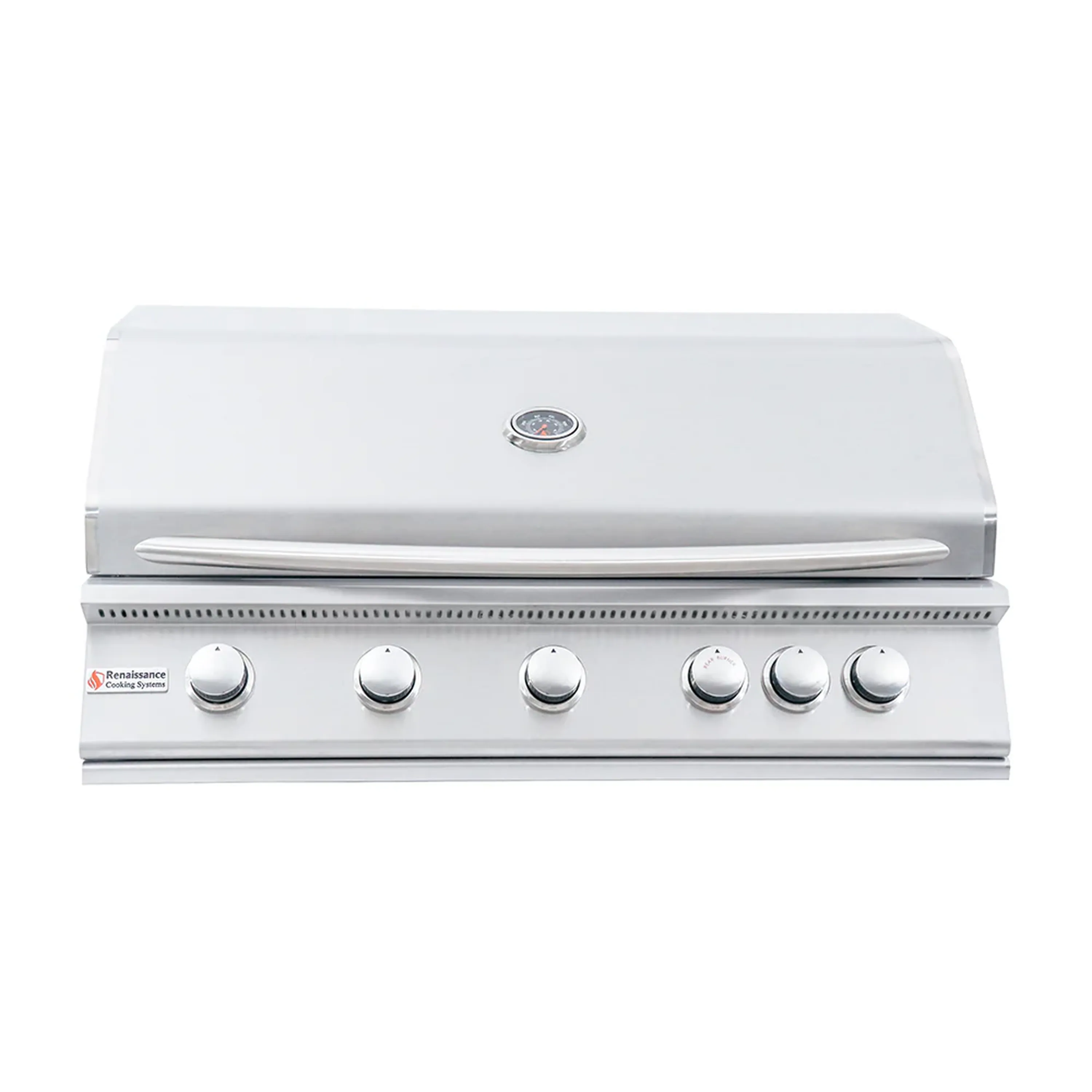 Renaissance Premier 40-Inch Propane Gas Grill w/ Rear Burner w/ Cart & Gas Connection (RJC40A LP CK) - Image 5