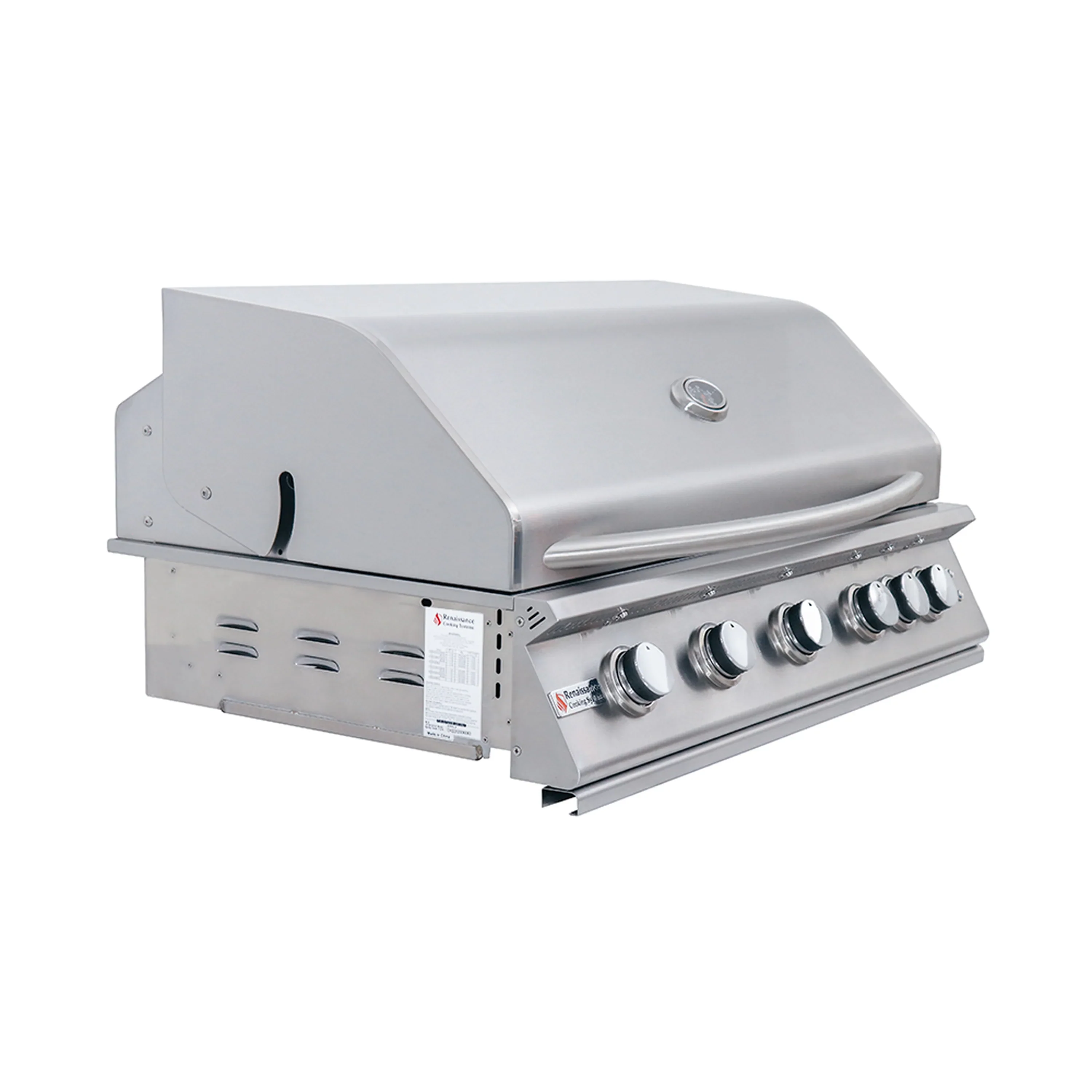 Renaissance Premier 40-Inch Natural Gas Grill w/ Blue LED & Rear Burner (RJC40AL) - Image 3