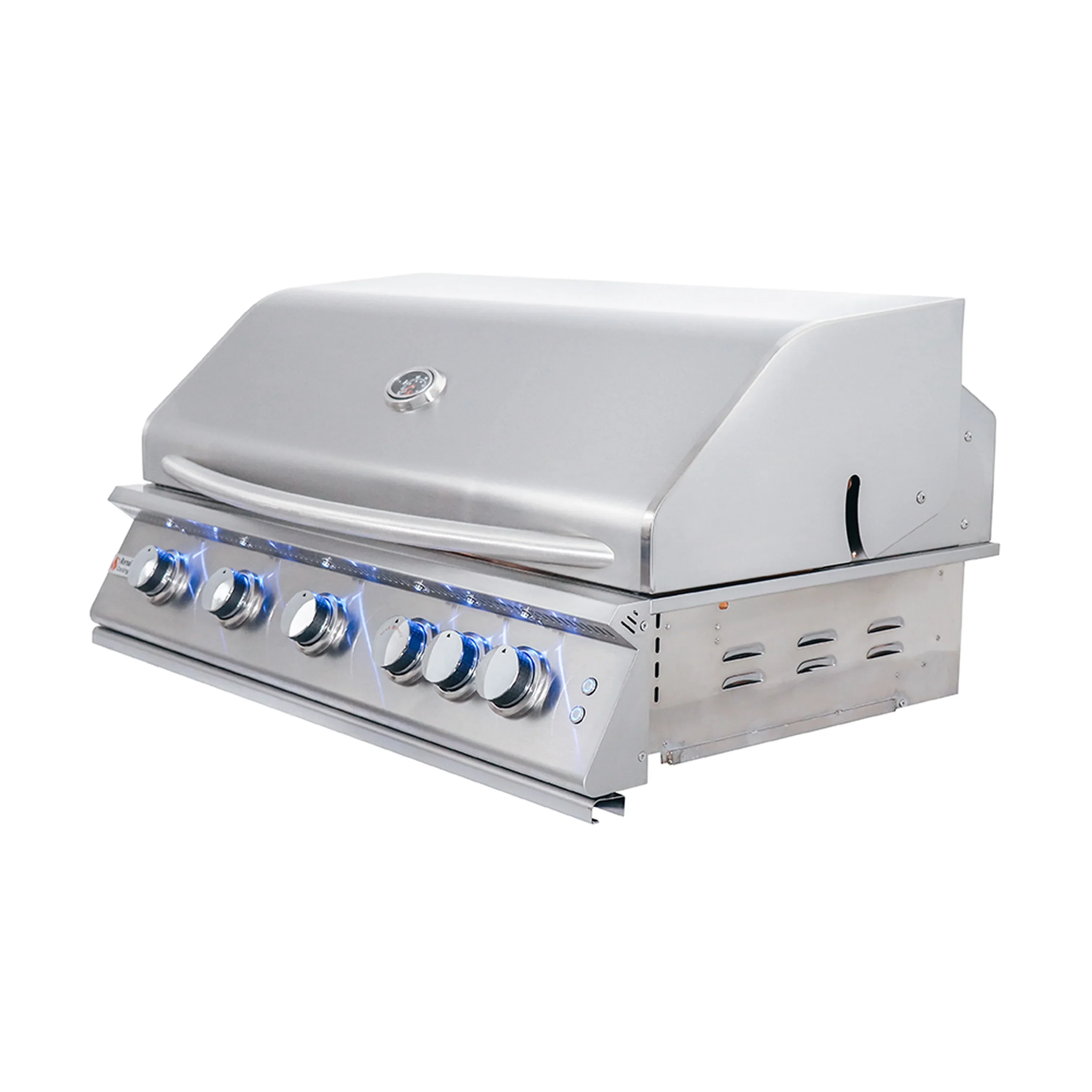Renaissance Premier 40-Inch Natural Gas Grill w/ Blue LED & Rear Burner (RJC40AL) - Image 5