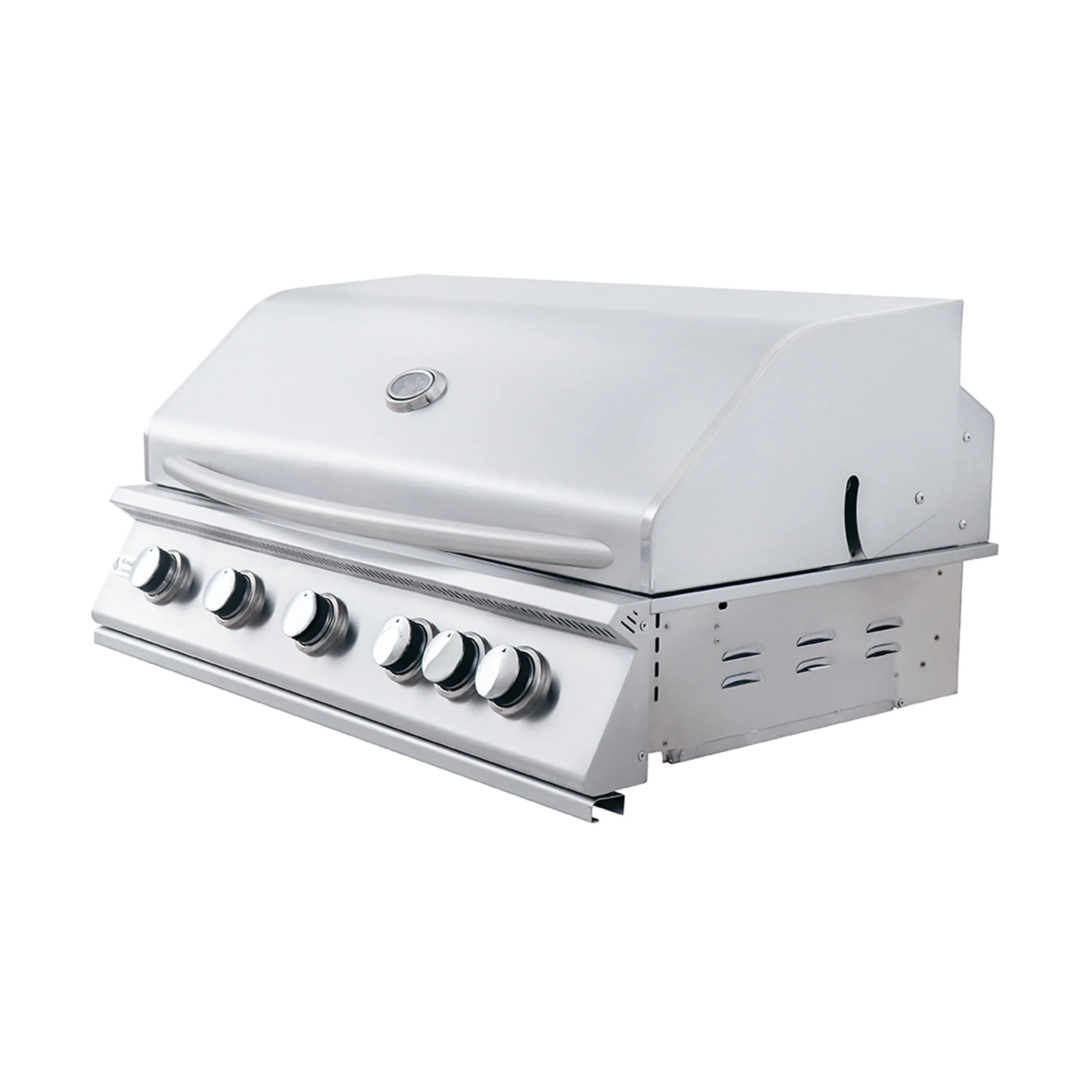 Renaissance Premier 40-Inch Propane Gas Grill w/ Rear Burner in Stainless Steel (RJC40A LP) - Image 2