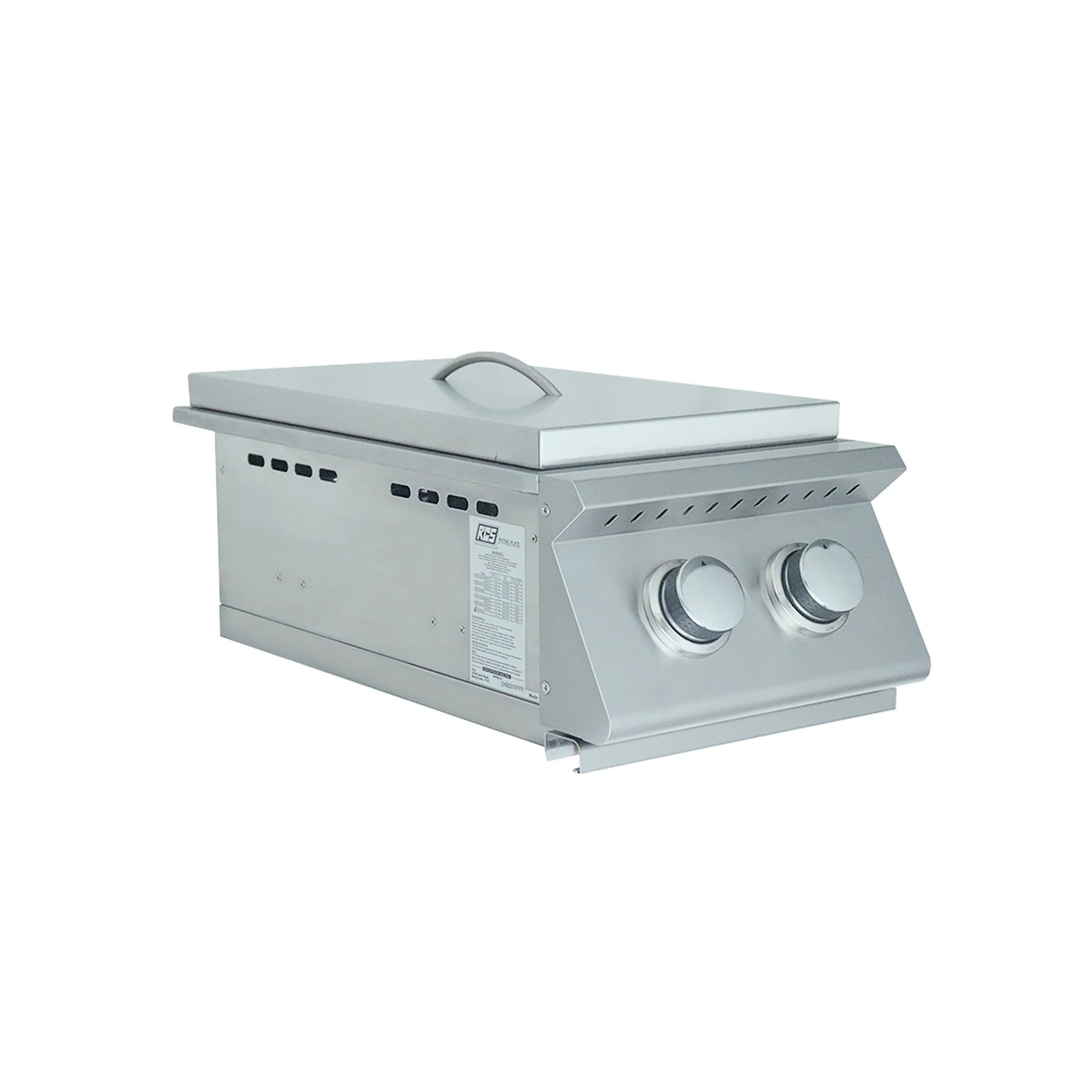 Renaissance Premier Natural Gas Slide-In Double Side Burner in Stainless Steel (RJCSSB) - Image 6