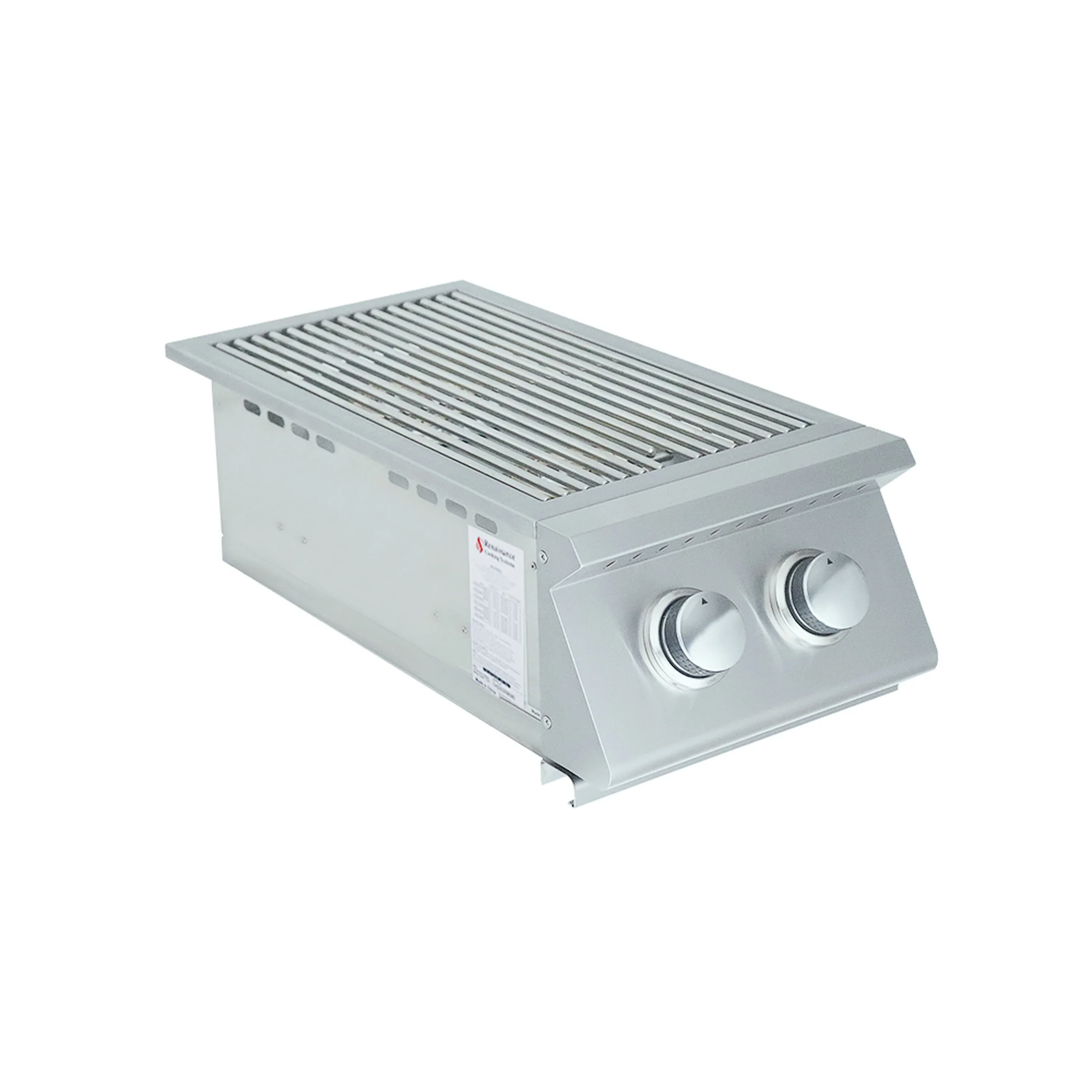 Renaissance Premier Natural Gas Slide-In Double Side Burner in Stainless Steel (RJCSSB) - Image 7