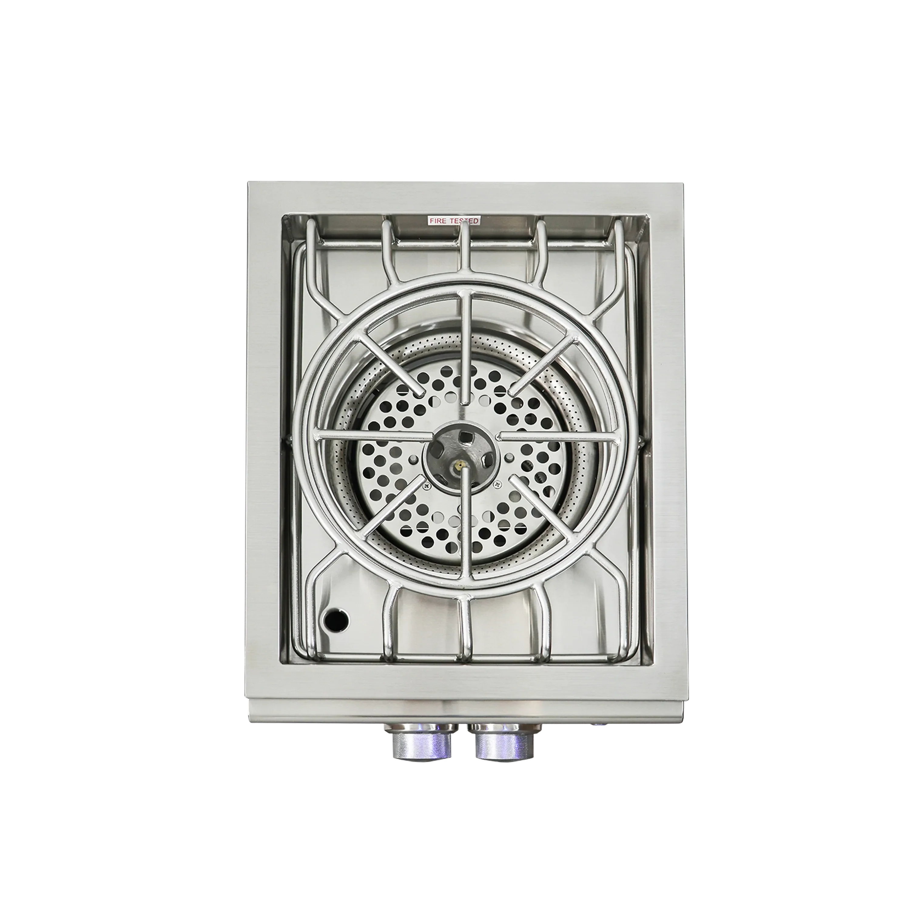 Renaissance Pro 14-Inch Natural Gas Slide-In Side Burner in Stainless Steel w/ Blue LED (RSB3A) - Image 5