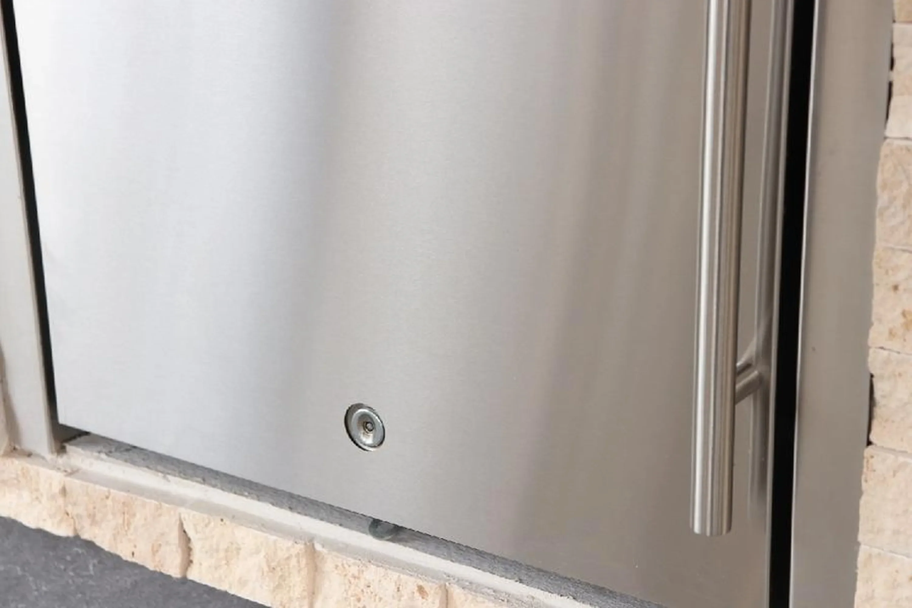Renaissance Upgrade Door Liner for REFR1 Refrigerator in Stainless Steel, Left Hinge, (SSFDLB) - Image 4