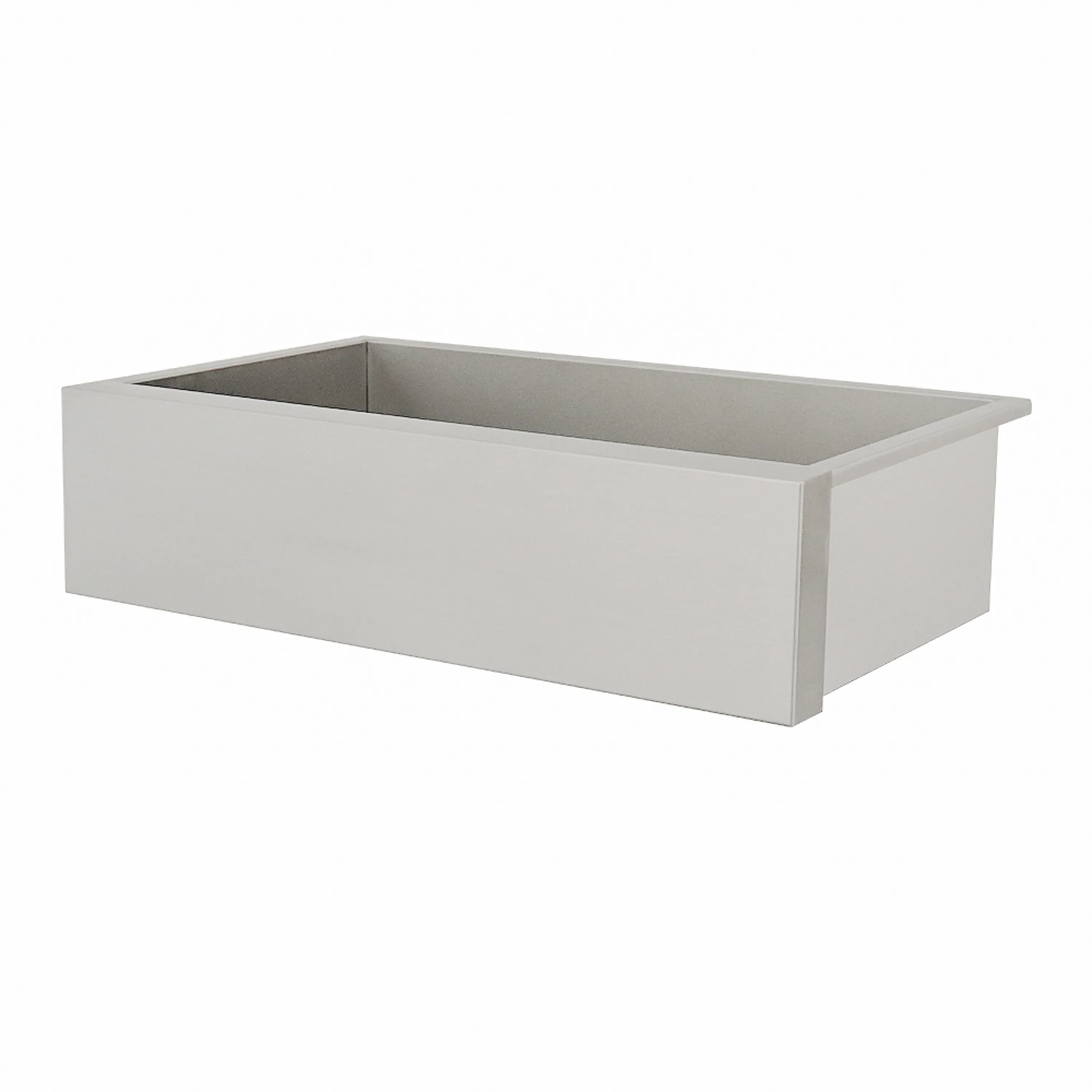 Renaissance Farm House Outdoor Sink in Stainless Steel w/ Wire Grate (RSNK3A) - Image 3
