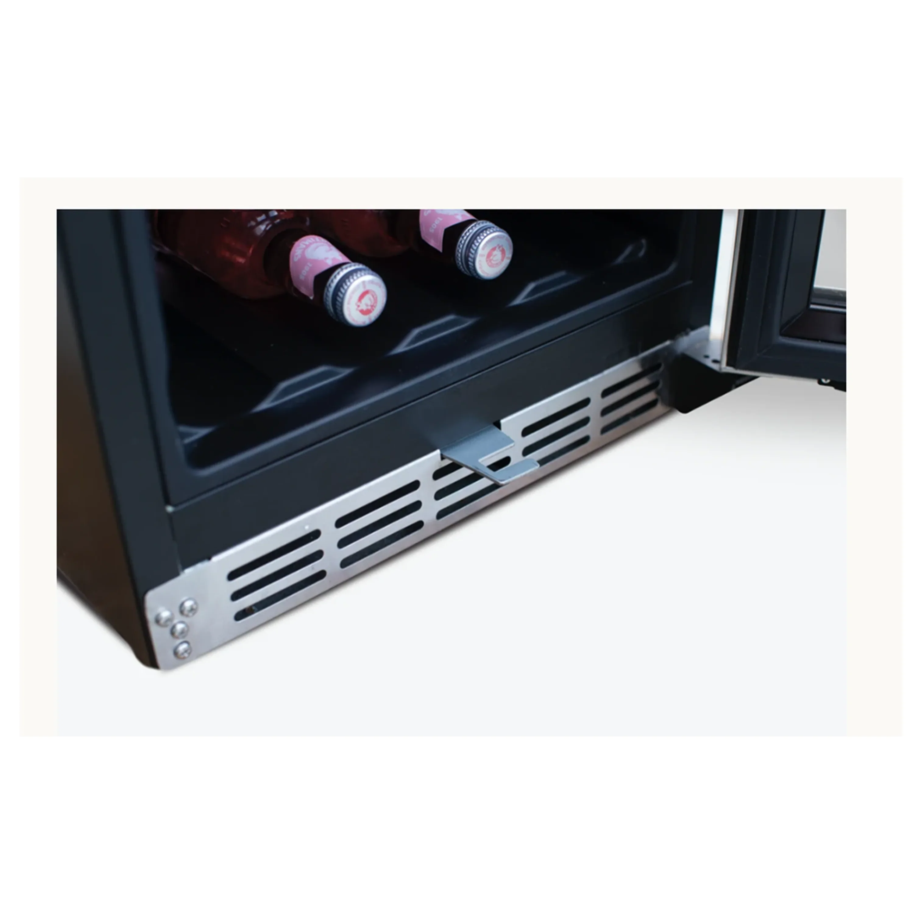 Renaissance 15-Inch 3.2 Cu. Ft. Wine Cooler Refrigerator in Stainless Steel with Glass Door (RWC1) - Image 6