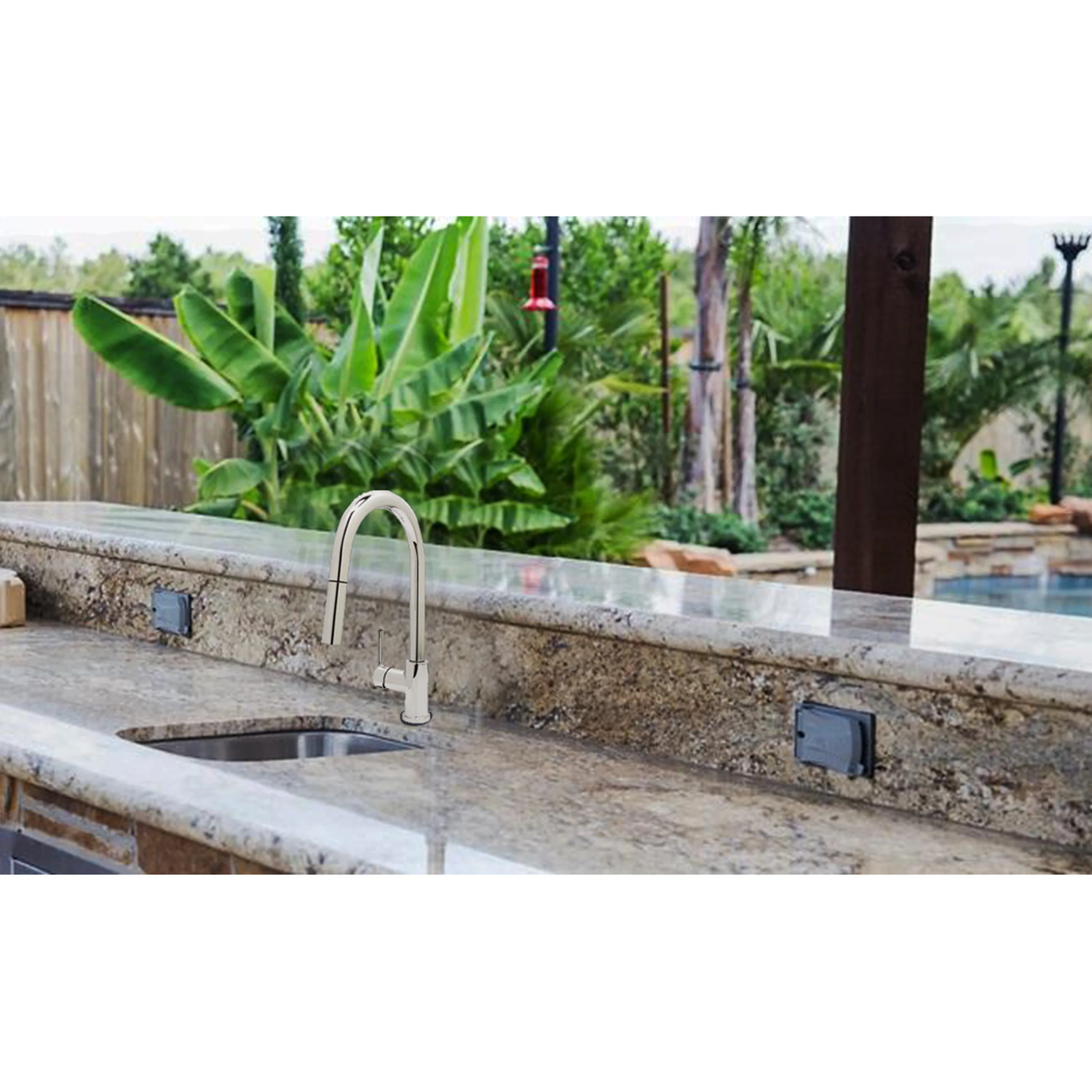 Renaissance Undermount Sink & Faucet in Stainless Steel (RSNK2) - Image 2