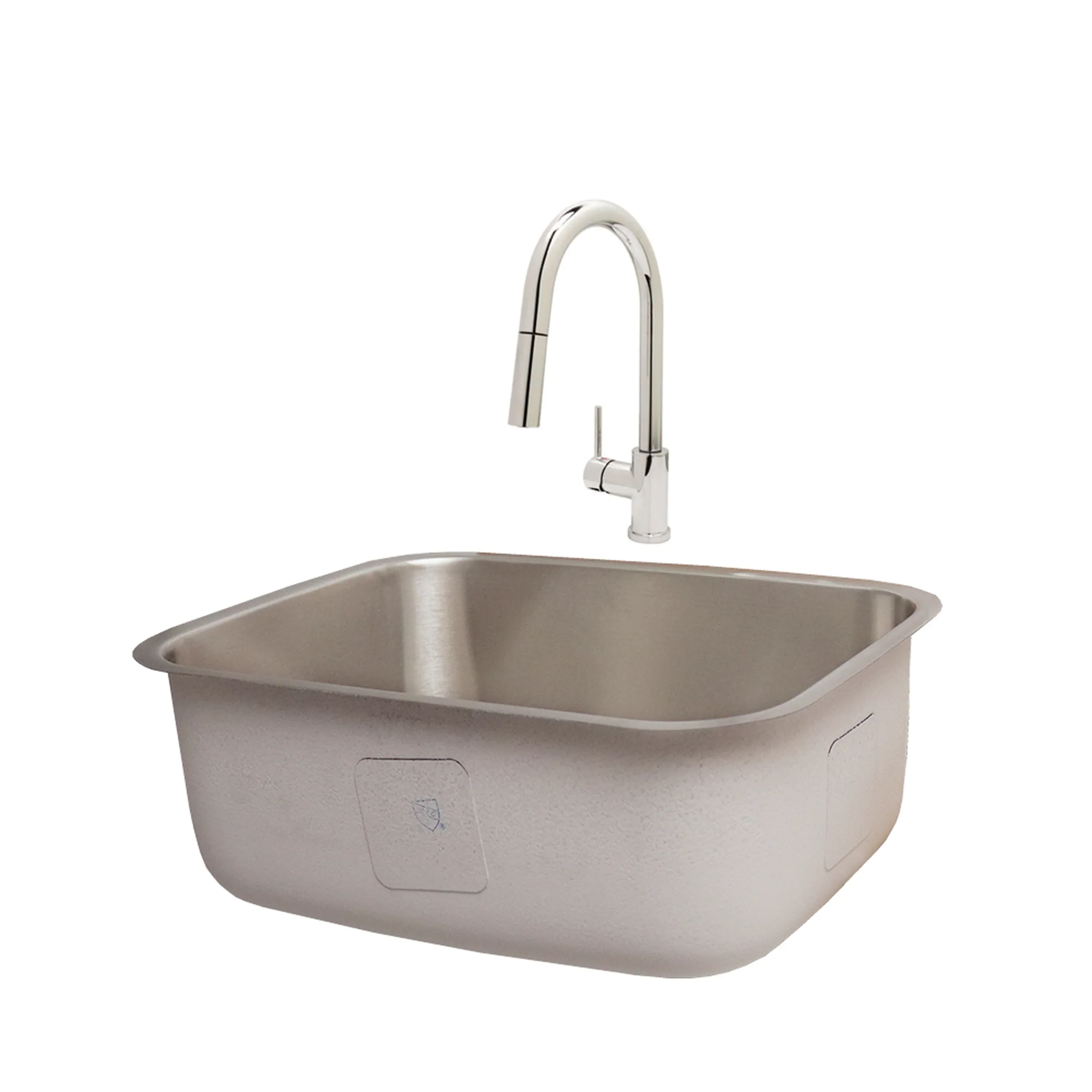 Renaissance Undermount Sink & Faucet in Stainless Steel (RSNK2) - Image 5