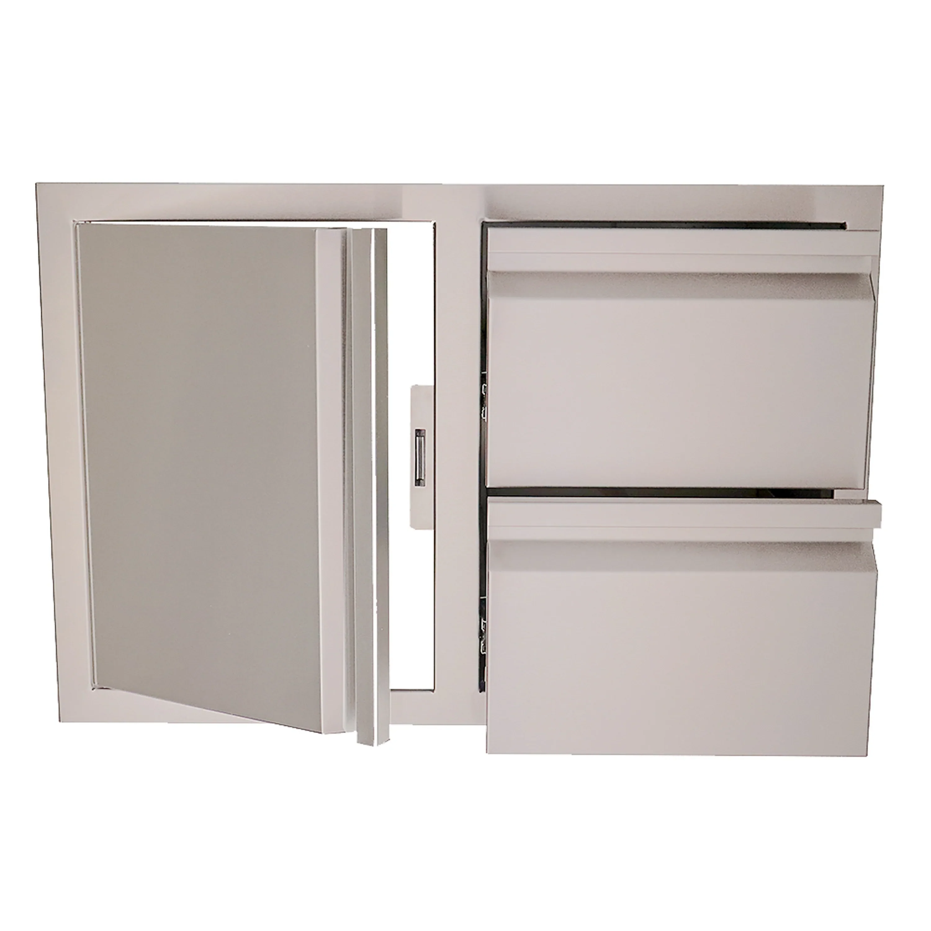 Renaissance Valiant Double Drawer & Door Combo-Soft Close-Left Swing (VDC1SCL) - Image 2