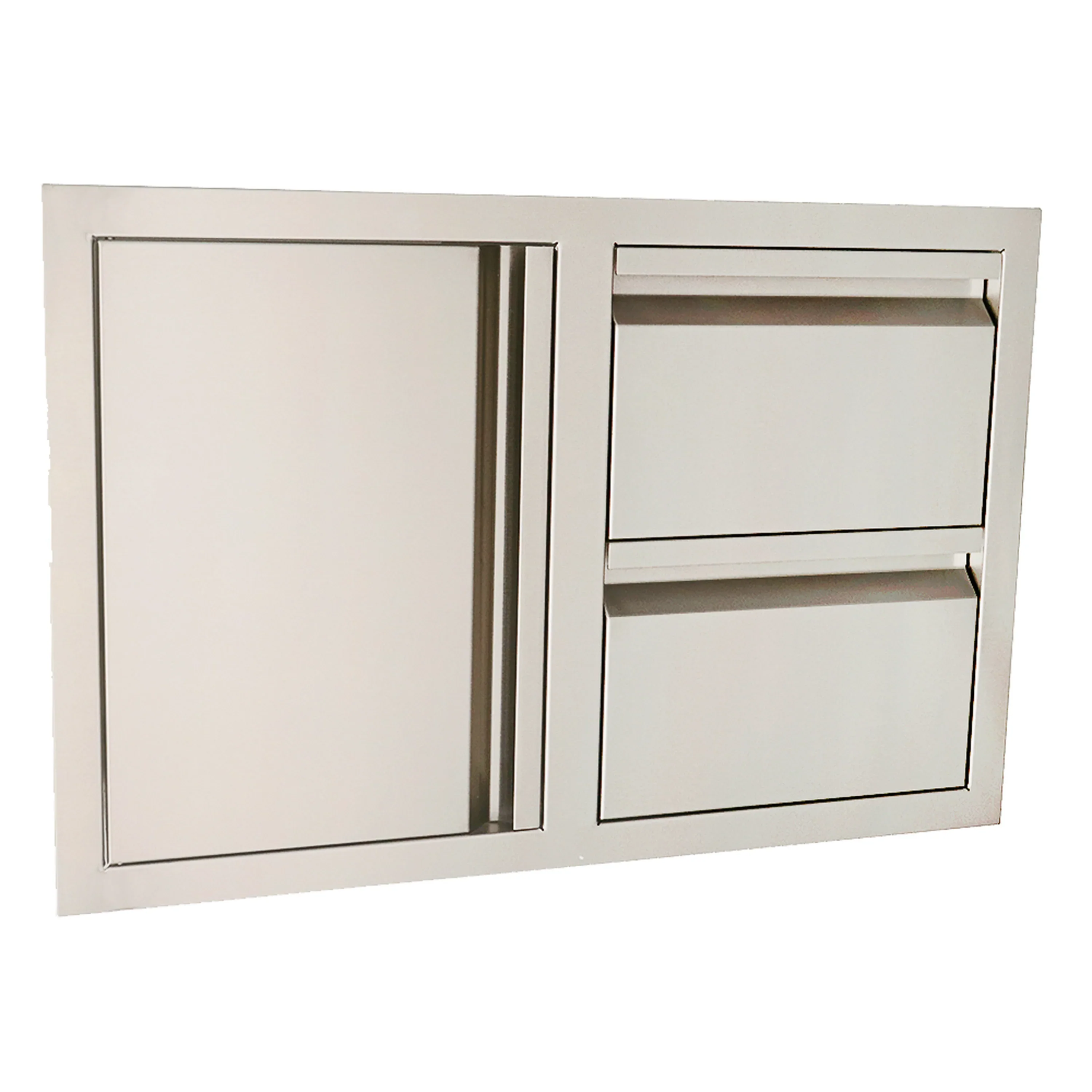 Renaissance Valiant Double Drawer & Door Combo-Soft Close-Left Swing (VDC1SCL) - Image 3