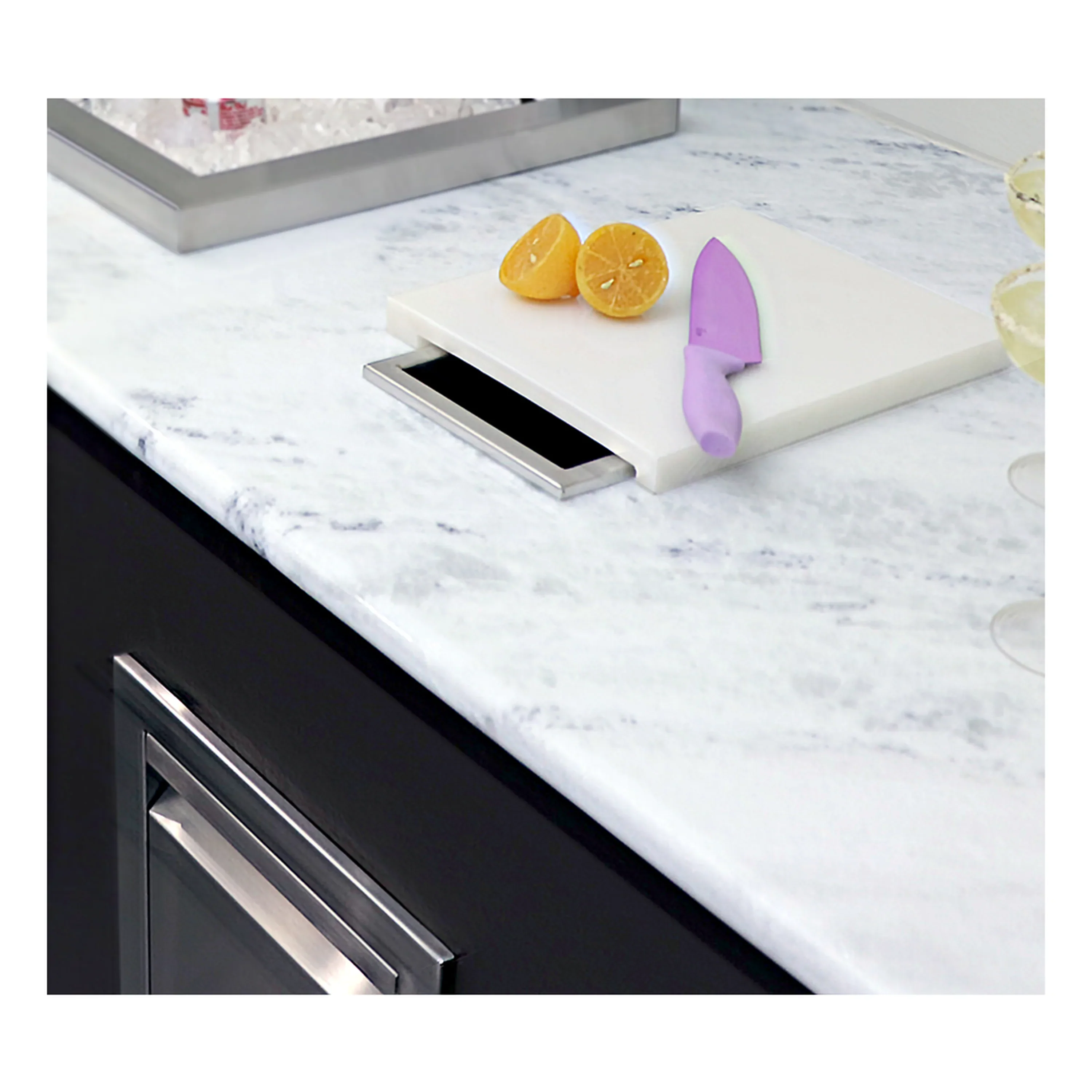 Renaissance Valiant Series Trash Chute and Cutting Board (VTC1) - Image 2